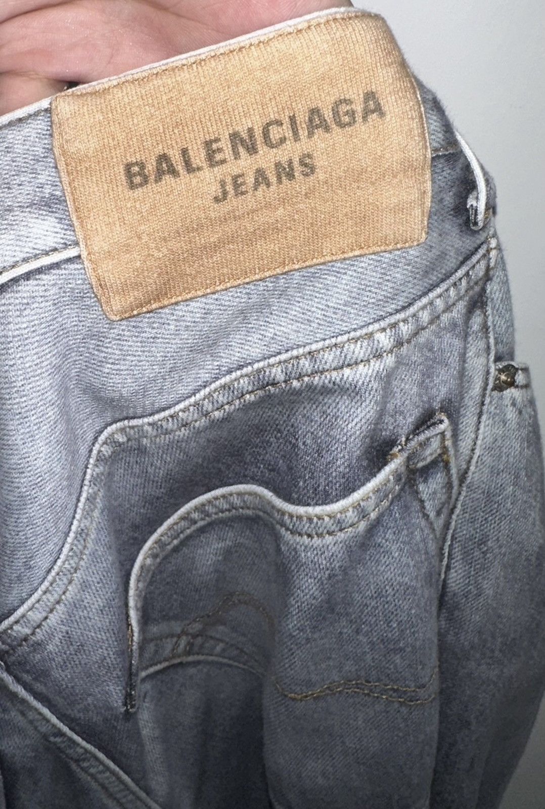 Balenciaga Balenciaga Baggy Tromp L'oeil Jeans Size US 28 / EU 44 - 8 Thumbnail