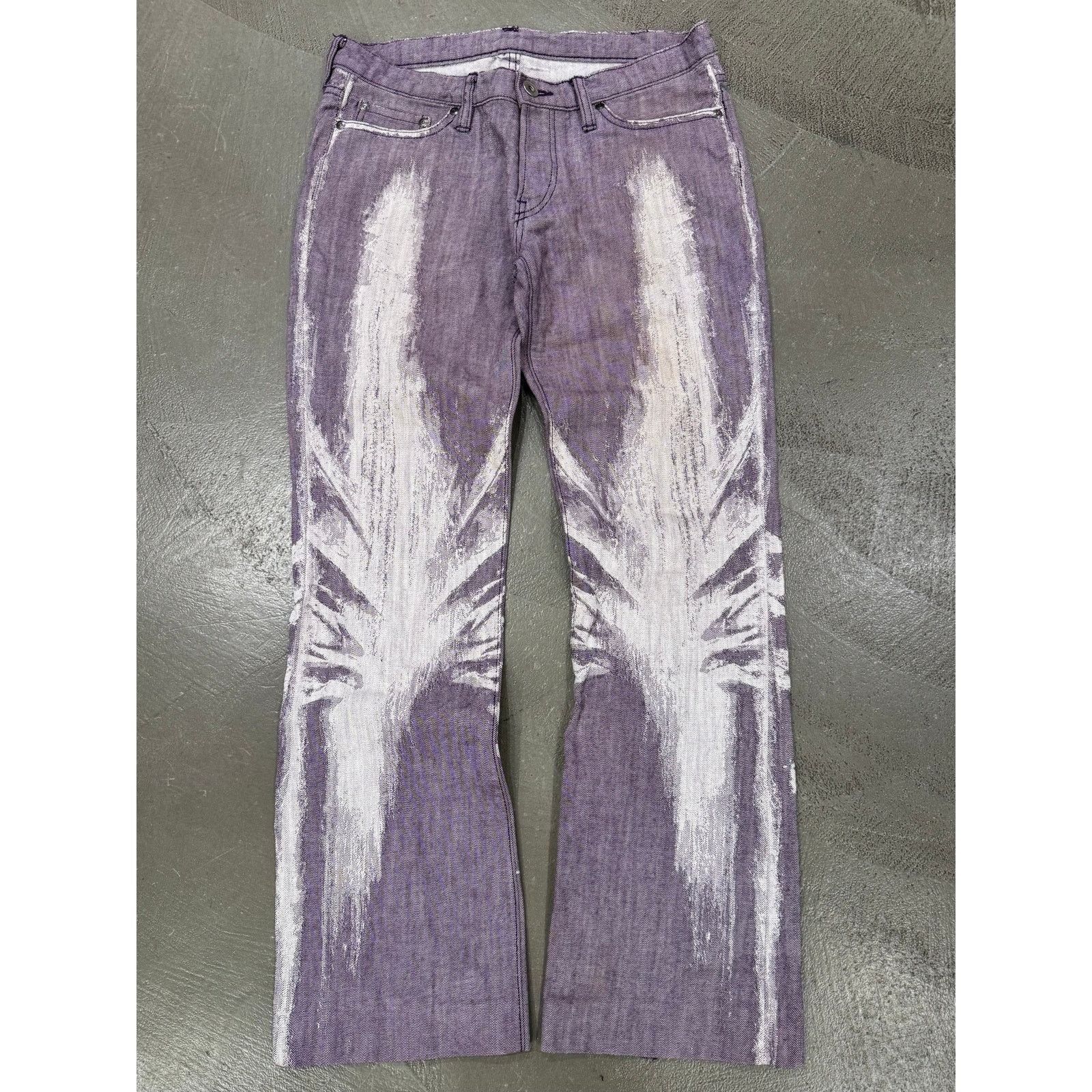 Issey Miyake A/W 2005 Issey Miyake apoc denim Size US 34 / EU 50 - 1 Thumbnail