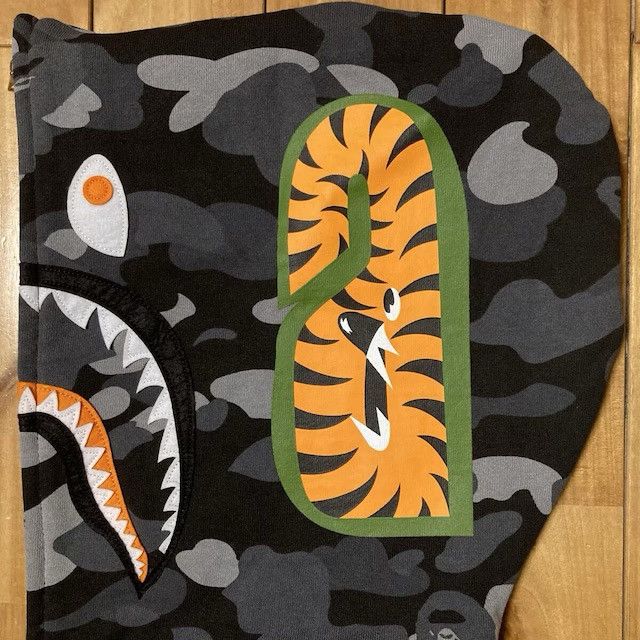 Bape × Undefeated BAPE × Undefeated Tiger Shark Full Zip Hoodie a bathing ape Size US S / EU 44-46 / 1 - 5 Thumbnail