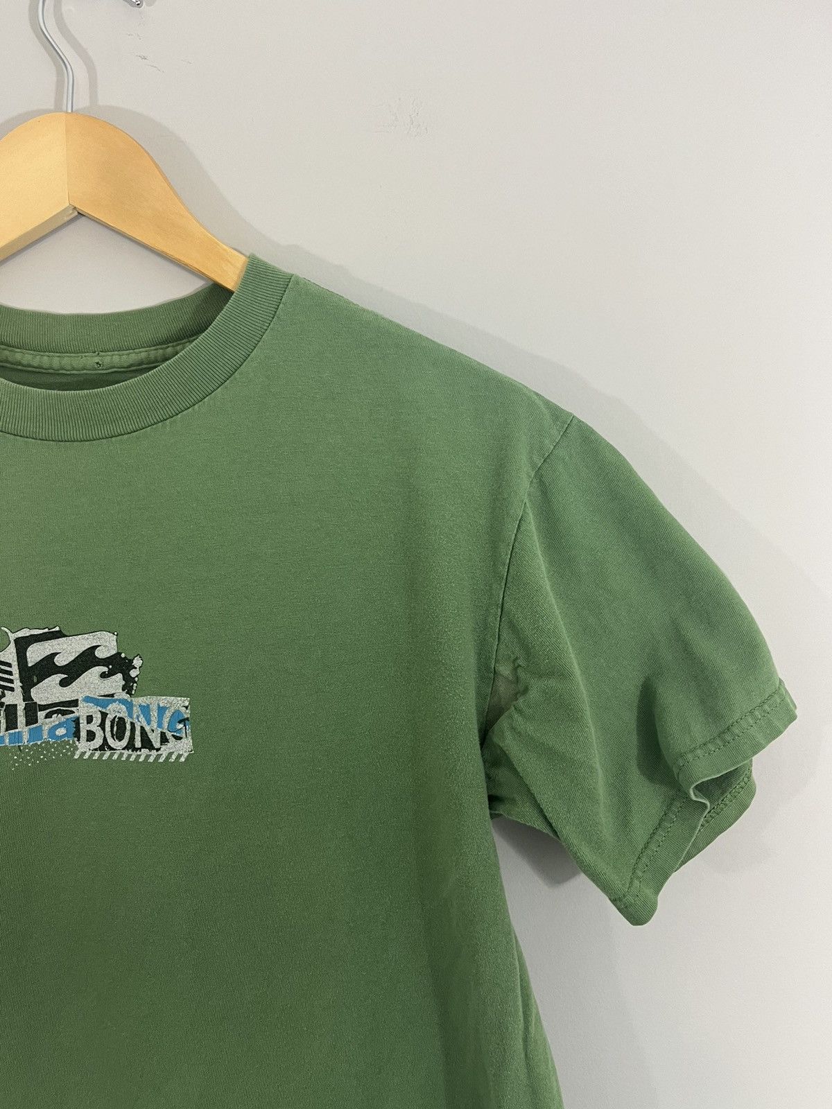 Billabong Sun Faded Green Billabong 90s Surf Skate Tee Size US M / EU 48-50 / 2 - 3 Thumbnail