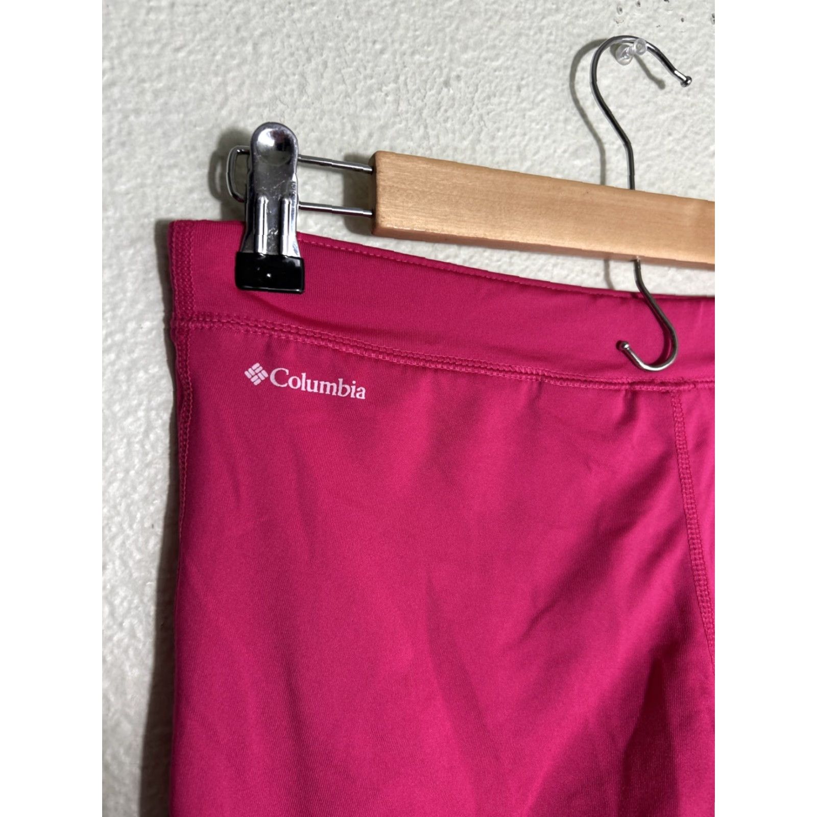 Pinko Columbia Women’s L Cycling Shorts Omni Shade Pink 28x10 Activewear Womens Size 36" / US 14 / IT 50 - 7 Thumbnail