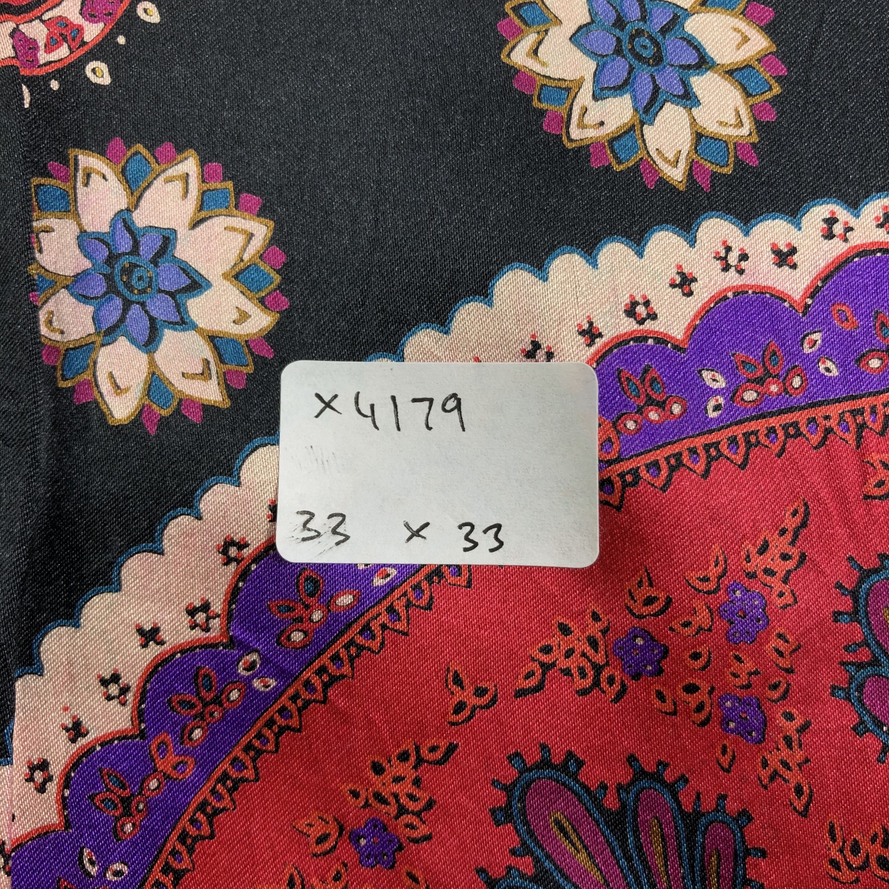 Vintage Vintage Silk Scarf Size ONE SIZE - 7 Thumbnail