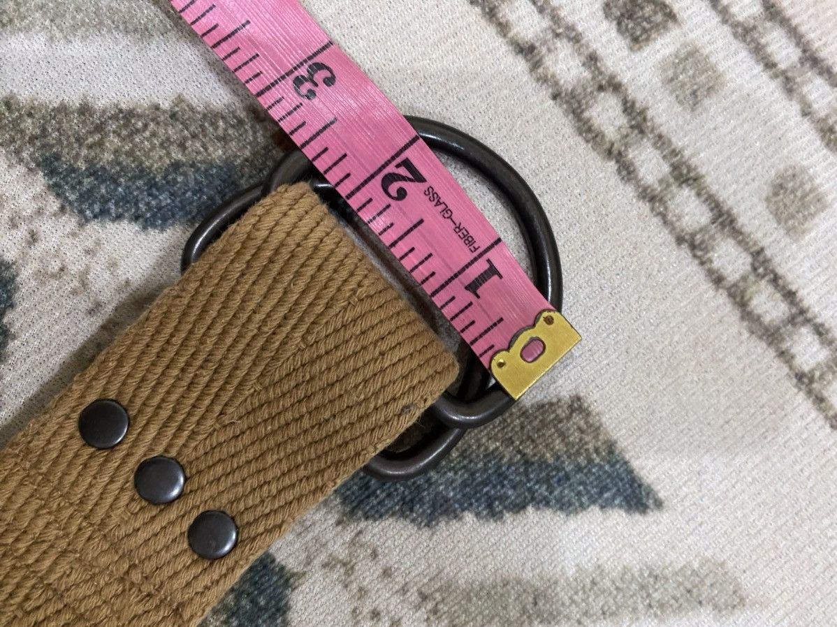 Japanese Brand Japanese Brand Seditionaries Canvas Buckle Belt Size ONE SIZE - 9 Thumbnail