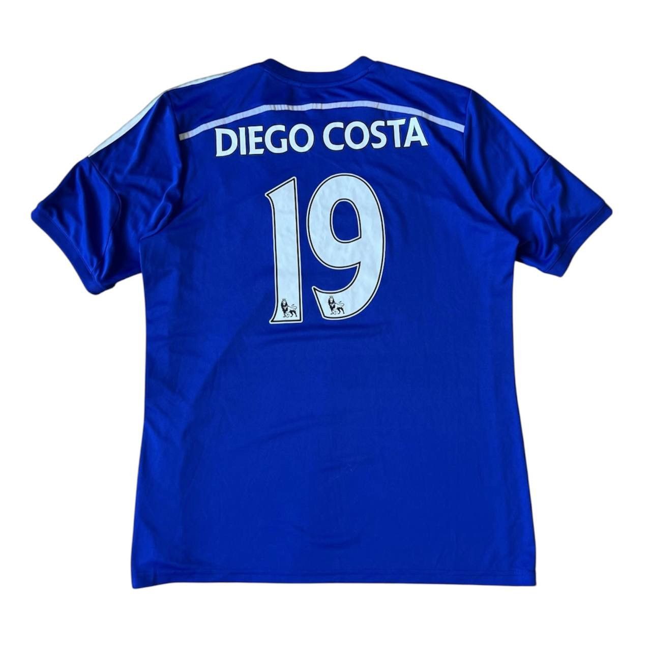 Adidas 2014/15 CHELSEA #19 DIEGO COSTA HOME SOCCER FOOTBALL JERSEY Size US XL / EU 56 / 4 - 1 Thumbnail