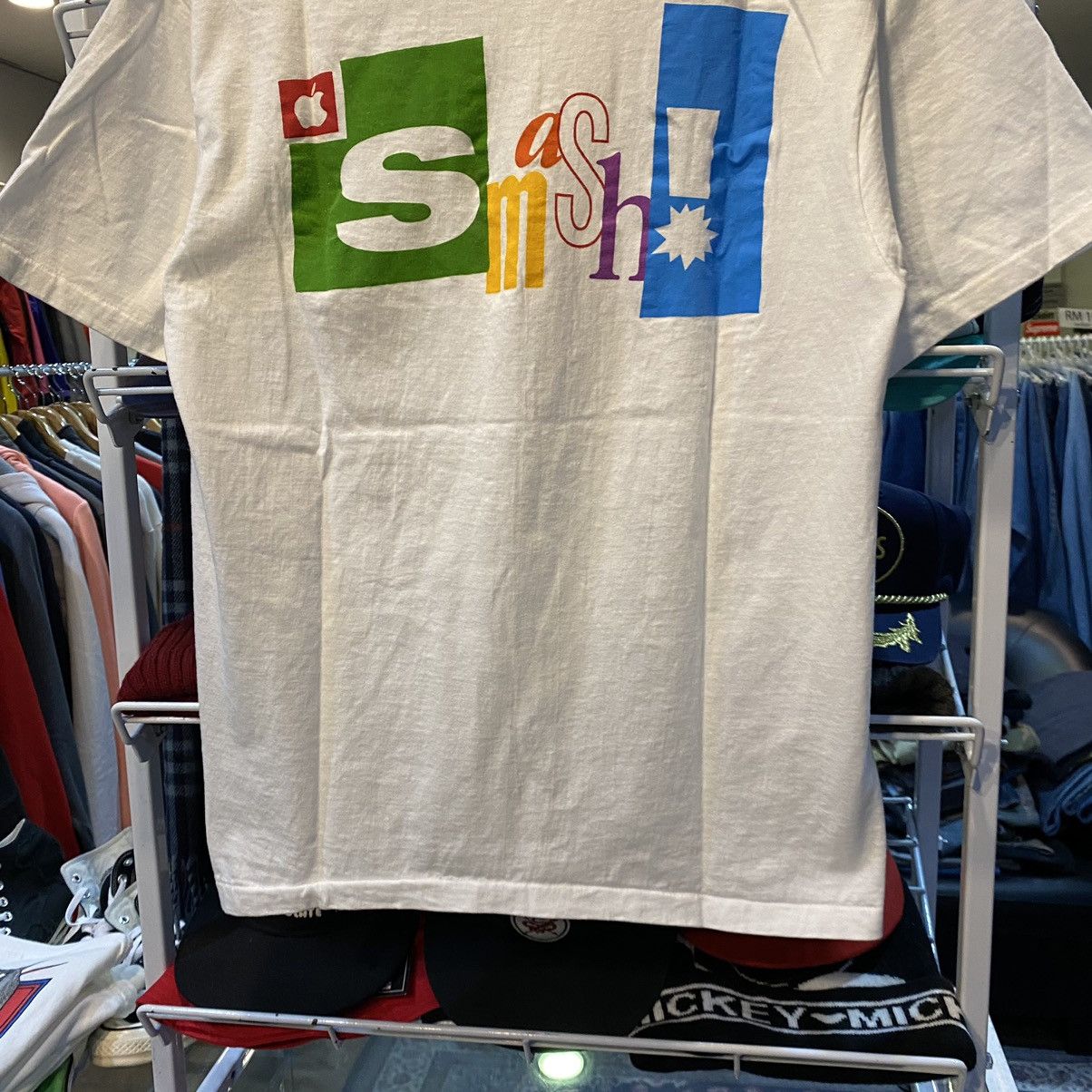 Apple Vintage 80s-90s Apple SMASH! T-Shirts Made In USA Size US M / EU 48-50 / 2 - 4 Thumbnail