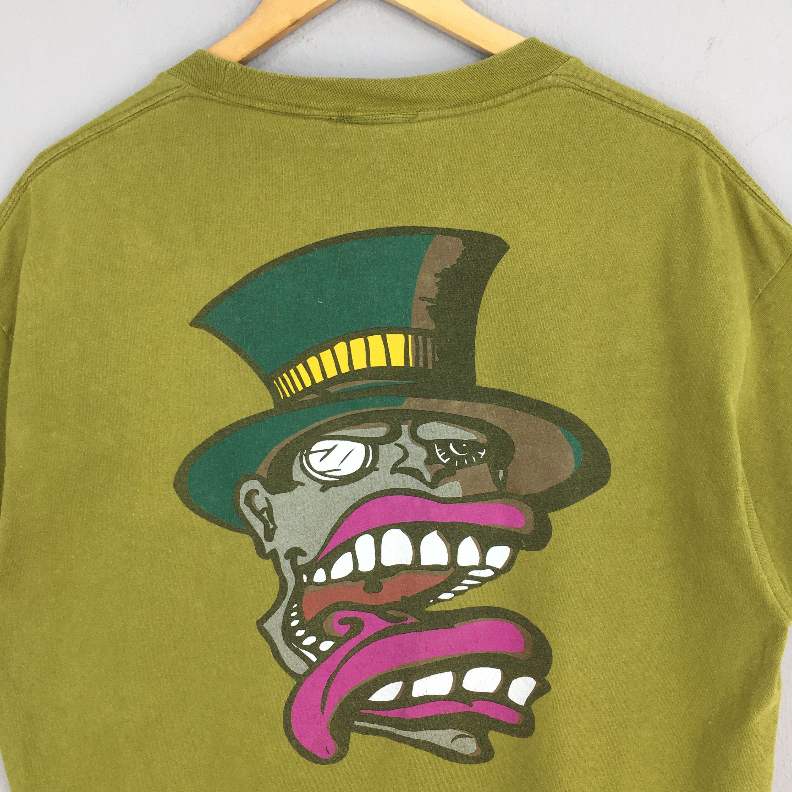 Vintage Vintage 90's Tower Records Green Tshirt XLarge Size US XL / EU 56 / 4 - 2 Thumbnail