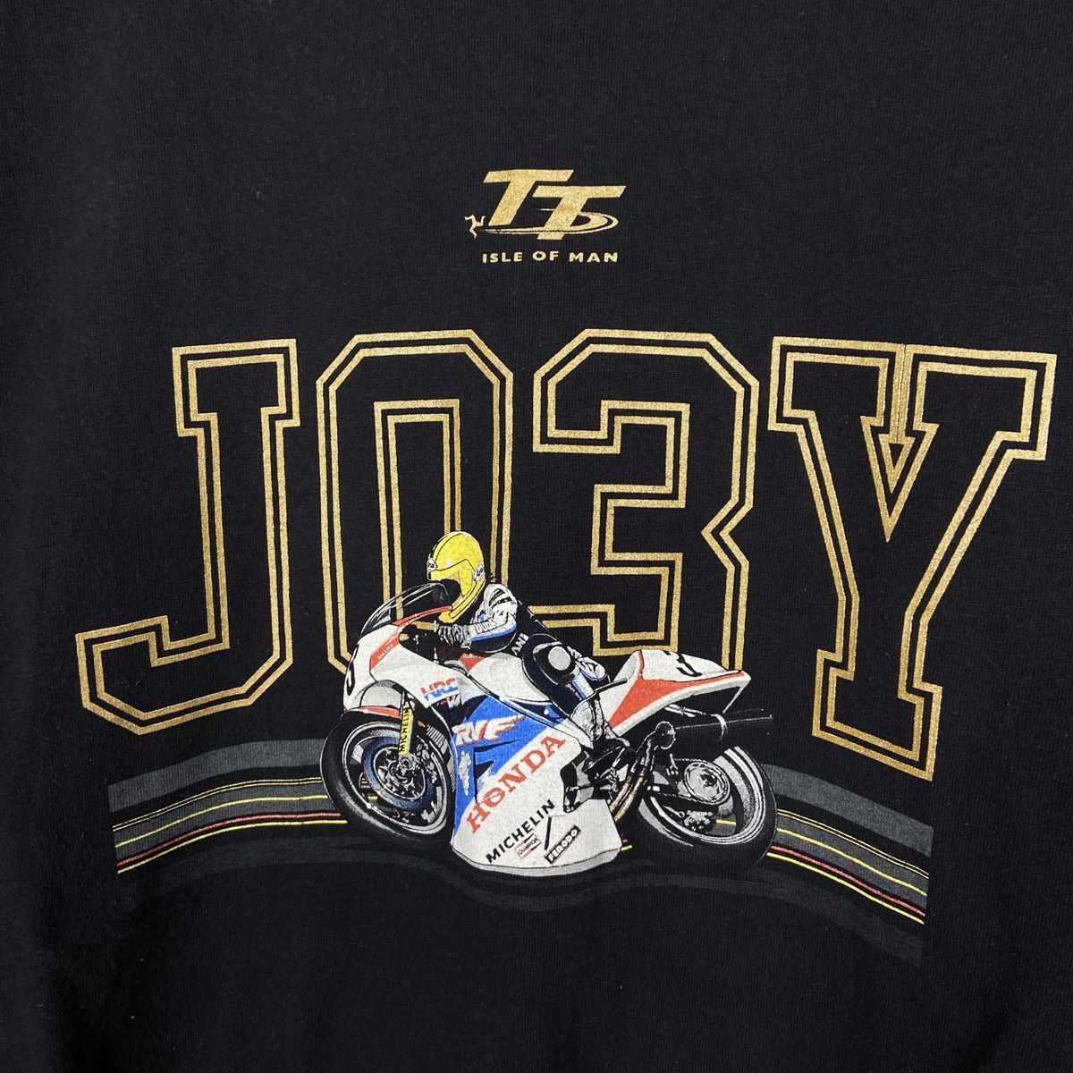 Honda × Vintage Joey Dunlop Isle of Man TT t-shirt Size US L / EU 52-54 / 3 - 5 Thumbnail