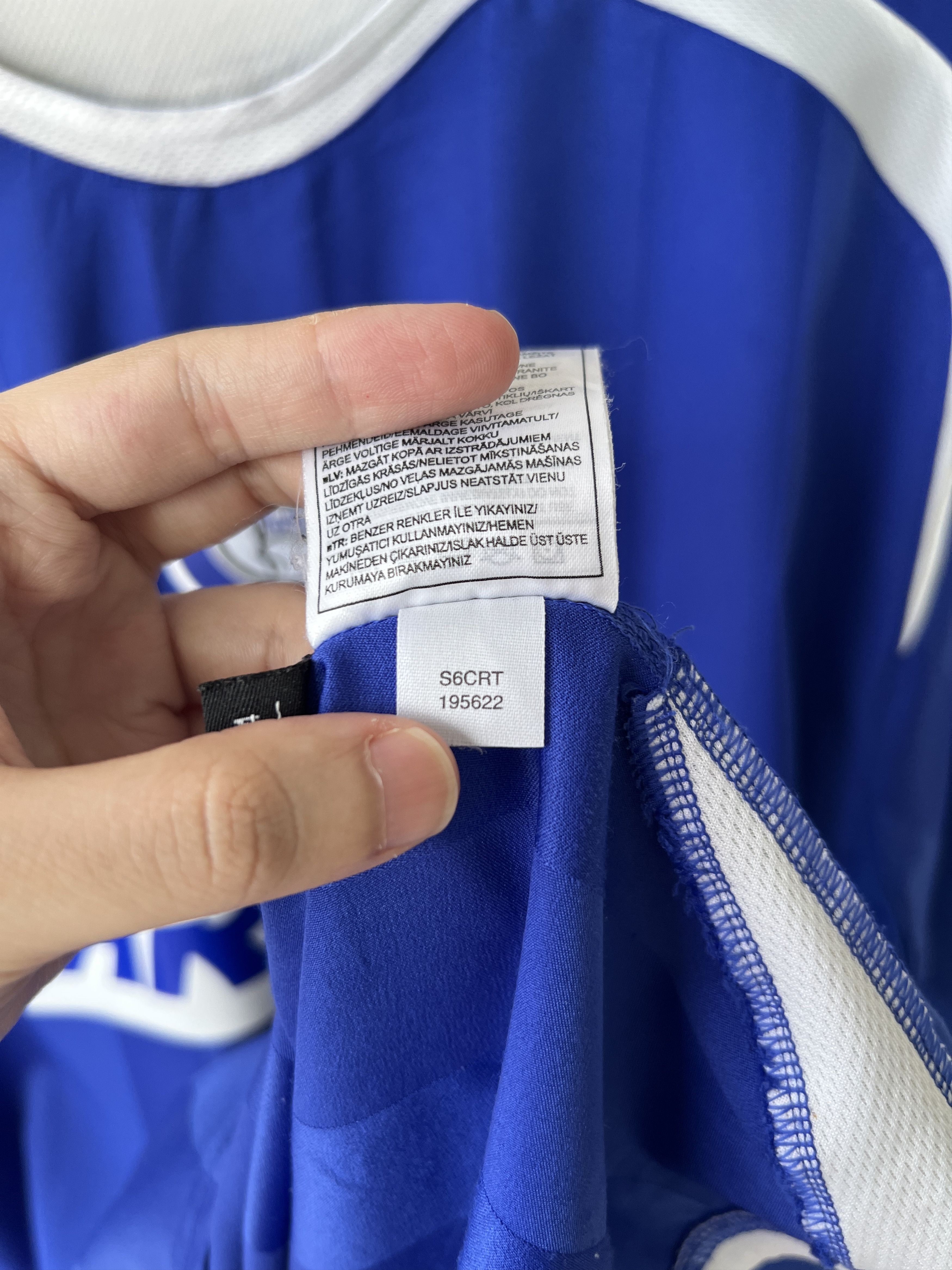 Nike (XXL Hertha Berlin 2005-06 Home Kit Boateng #27 Size US XXL / EU 58 / 5 - 4 Thumbnail