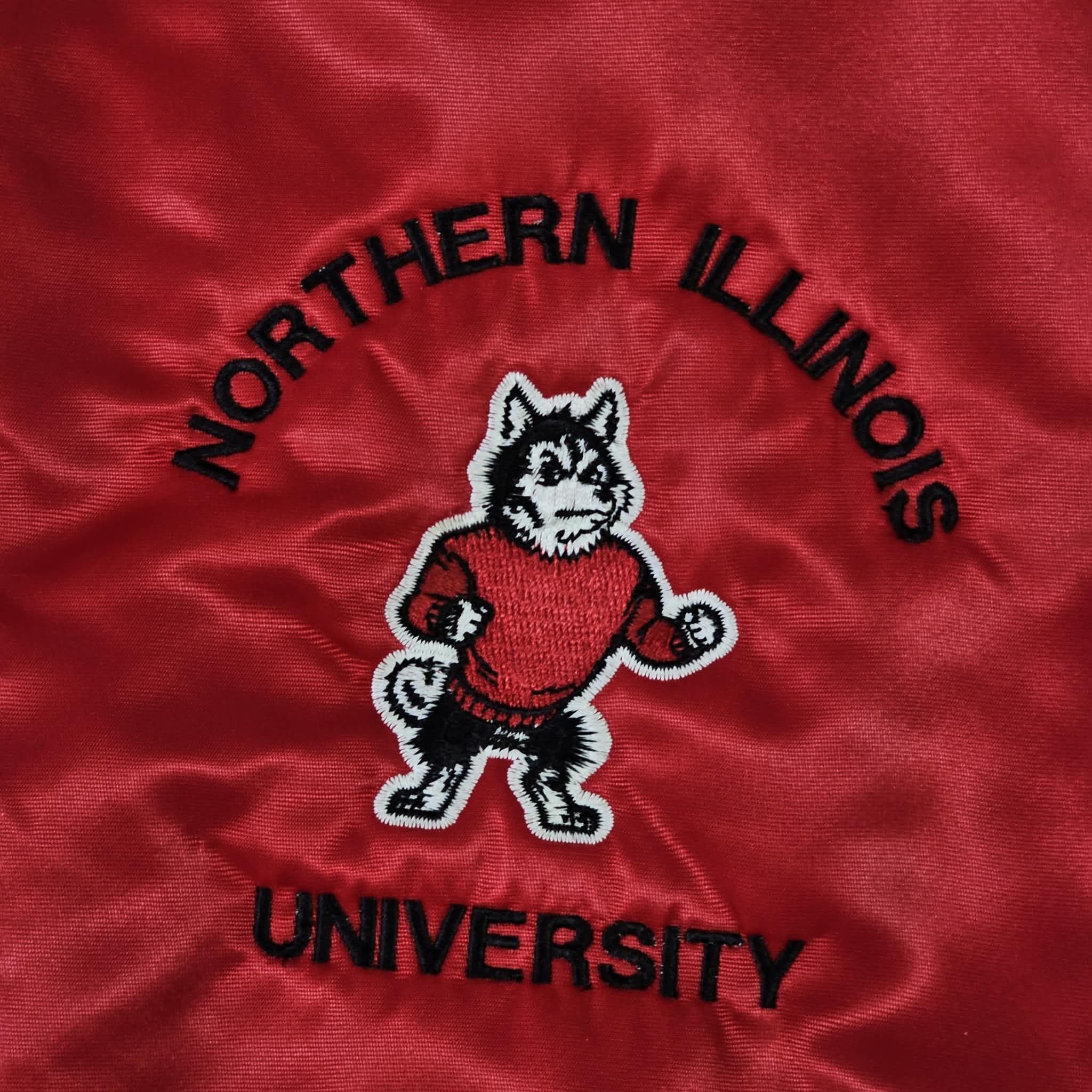 Vintage Northern Illinois Huskies Vintage 80s Chalk Line Jacket Size US L / EU 52-54 / 3 - 4 Thumbnail