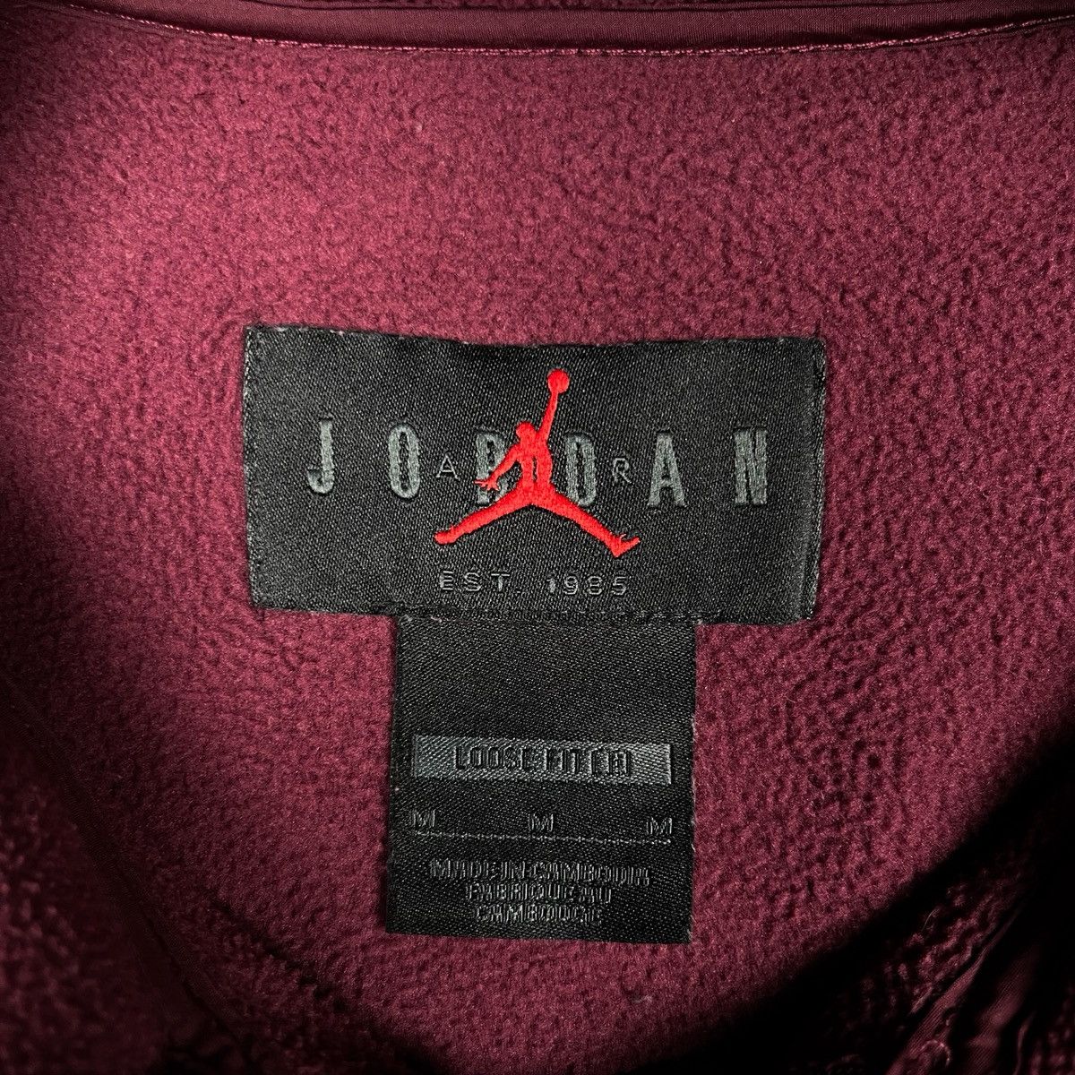 Jordan Brand Air Jordan 23 Engineered Polartec Quarter Zip Hoodie Size US M / EU 48-50 / 2 - 7 Thumbnail