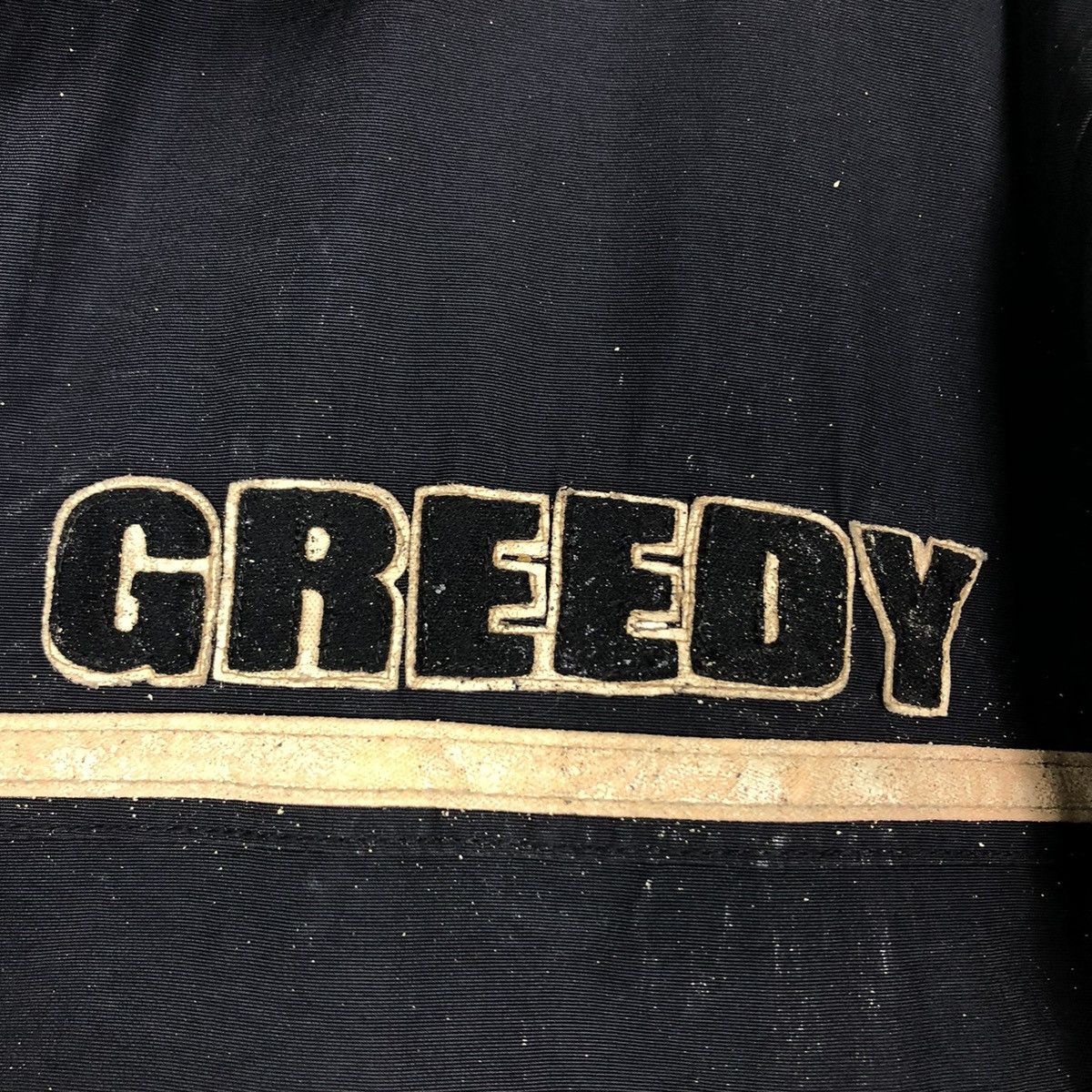 Japanese Brand 🔥VINTAGE MOTOR RACING JACKET GREEDY BIG LOGO Size US S / EU 44-46 / 1 - 18 Thumbnail