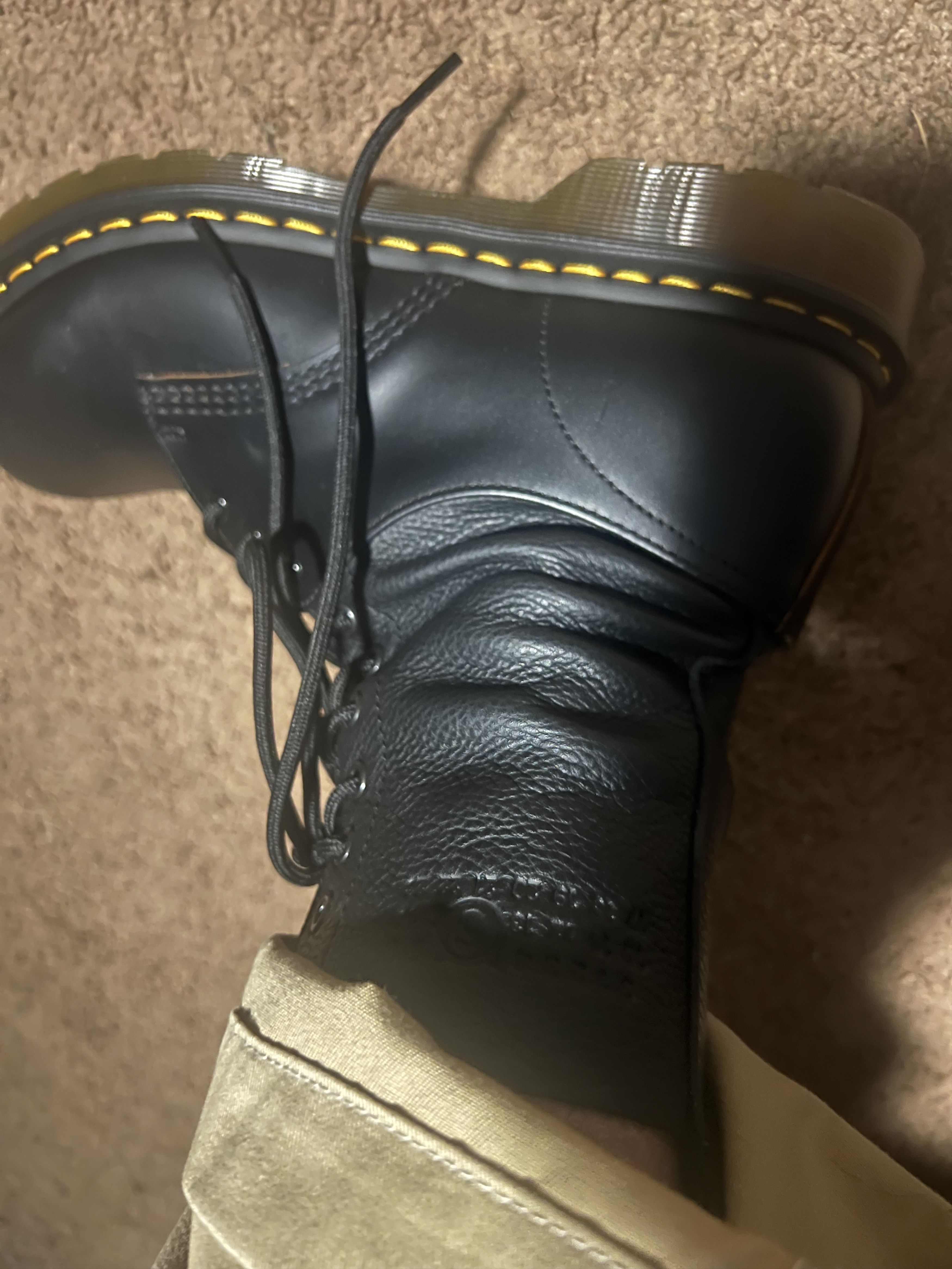 Dr. Martens × MM6 (Used) Dr. Martens x MM6 Maison Margiela Twisted 10-Eye Size US 11 / EU 44 - 13 Thumbnail