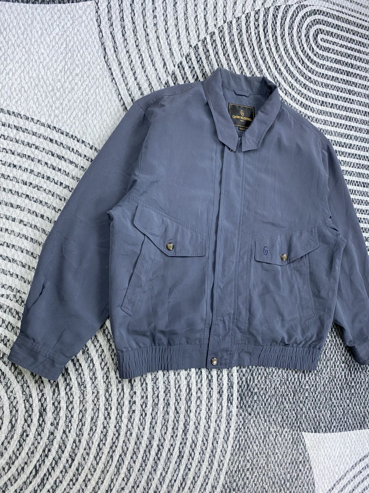 Gianni Valentino Vintage Gianni Valentino Fullzip Light Jacket Size US M / EU 48-50 / 2 - 3 Thumbnail
