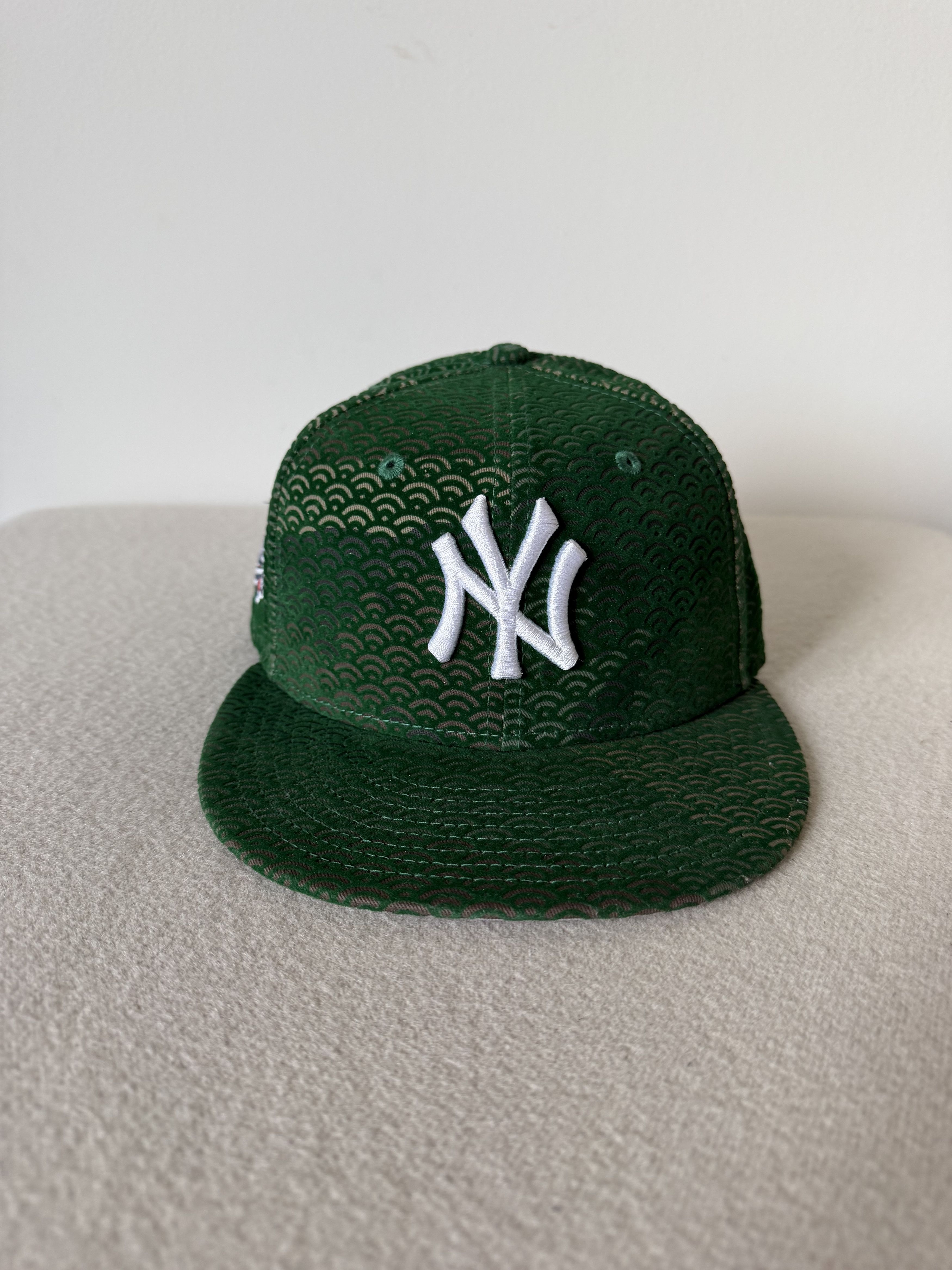 New Era 7 New Era Hat Club Yankees Sakura 59FIFTY Fitted Hat Green Size ONE SIZE - 2 Thumbnail
