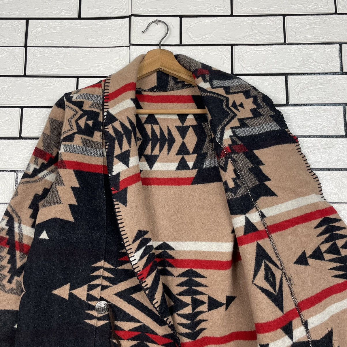 Johnson Woolen Mills Vintage 70s Johnson Woolen Mills Aztech Navajo Jacket Size US M / EU 48-50 / 2 - 10 Thumbnail