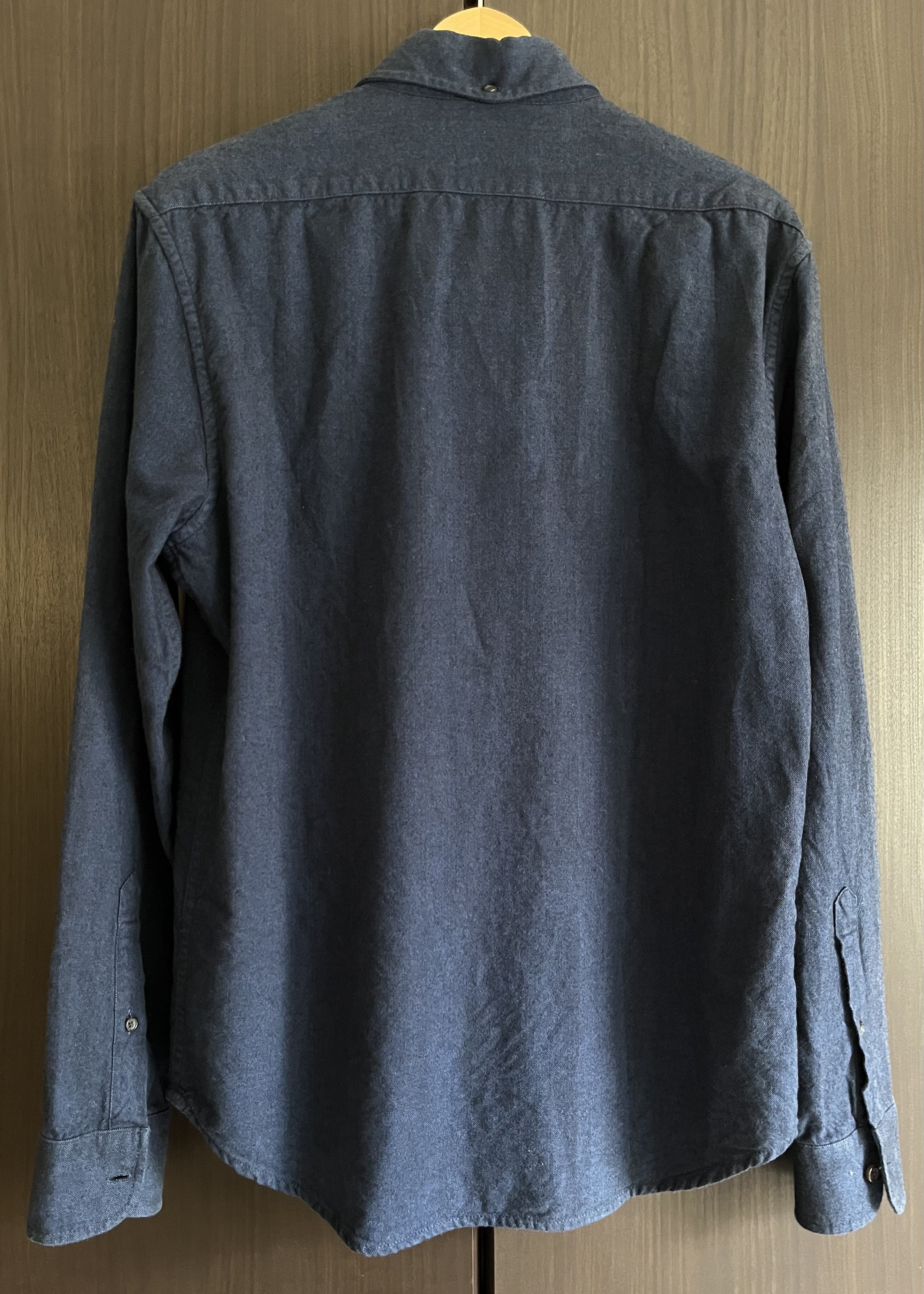 Taylor Stitch The Jack in Navy Brushed Oxford Size US M / EU 48-50 / 2 - 2 Thumbnail