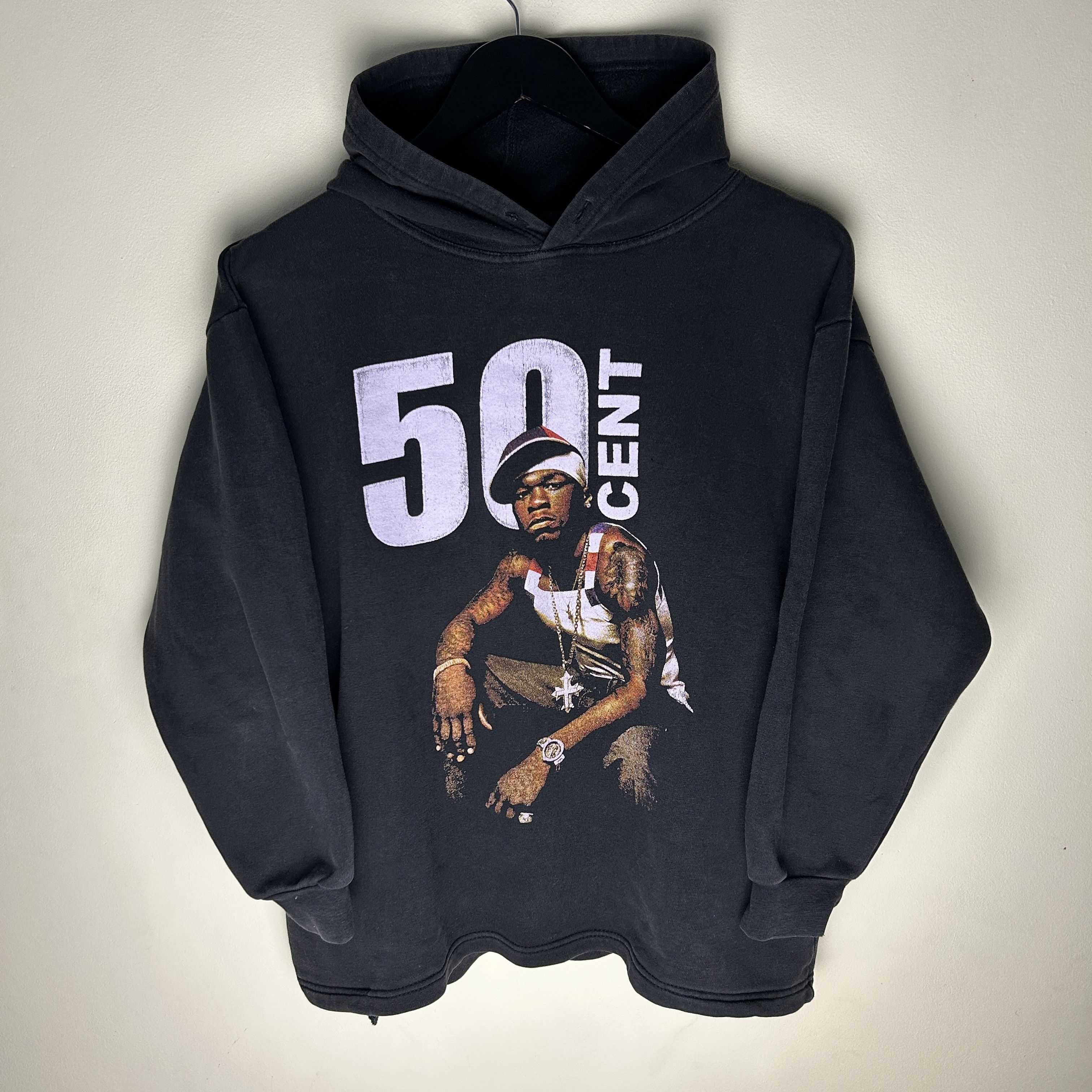 Band Tees Vintage 50 Cent Rap Hoodie Size US M / EU 48-50 / 2 - 1 Thumbnail