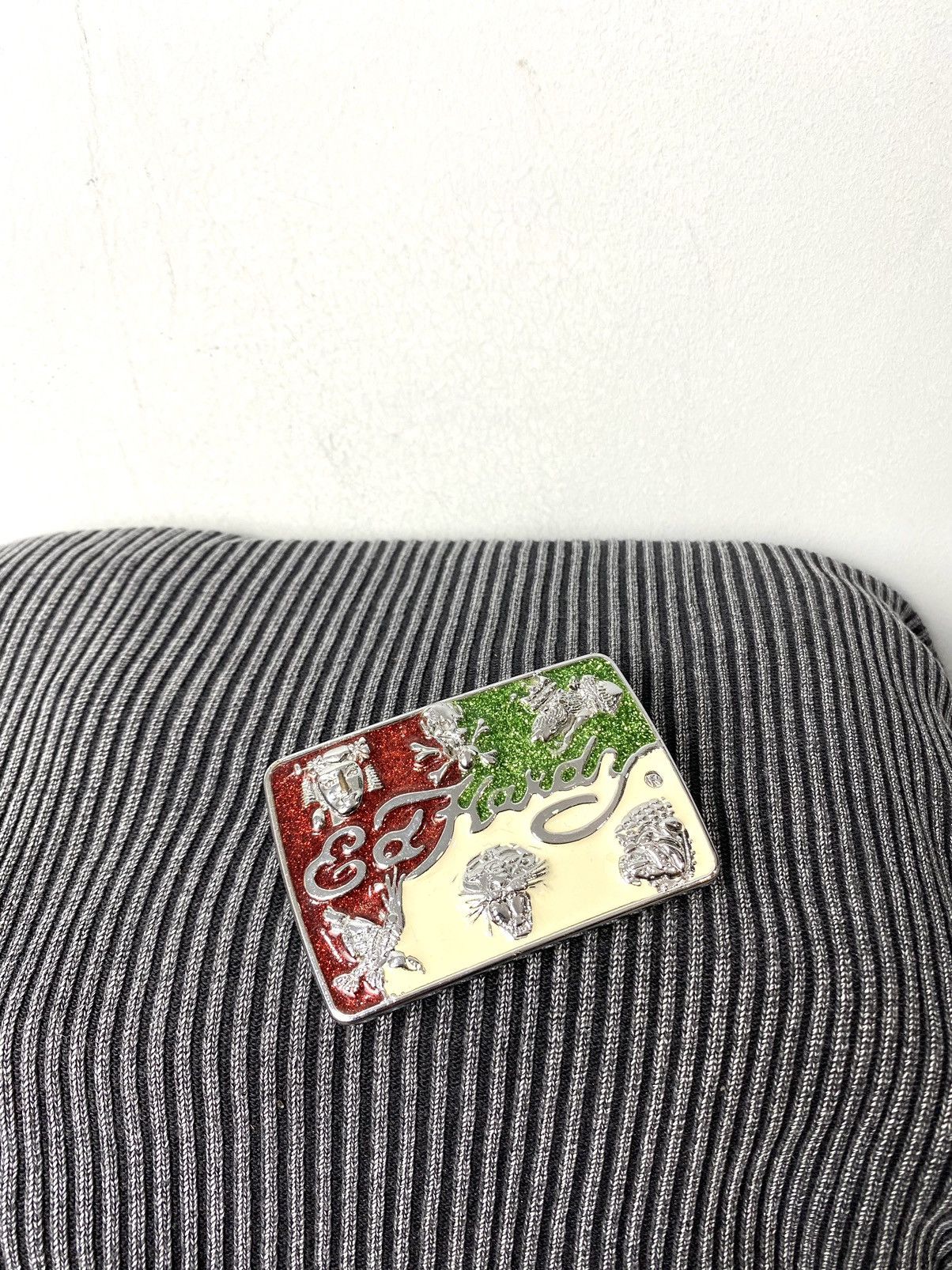 Christian Audigier Y2K Vintage Ed Hardy Belt Metal Size ONE SIZE - 1 Thumbnail