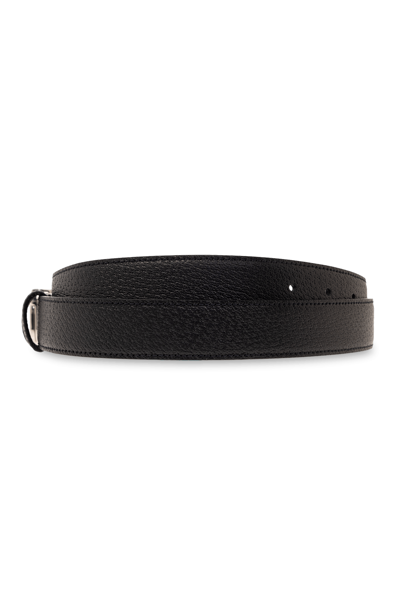 Gucci o1mt1gz0225 Size: 120 / Belt With Gucci Plaque Buckle Black Size 46 - 5 Thumbnail