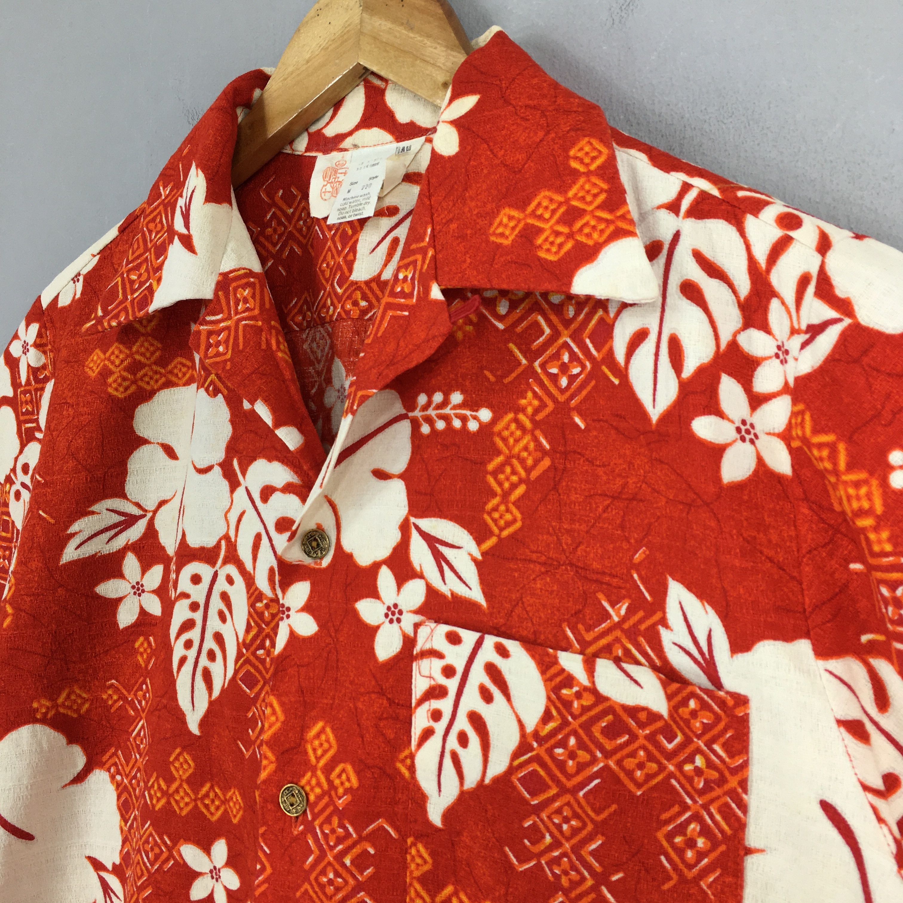 Sun Surf Vintage Hawaiian Hibiscus Flower Tropical Hawaii Shirt M Size US M / EU 48-50 / 2 - 3 Thumbnail