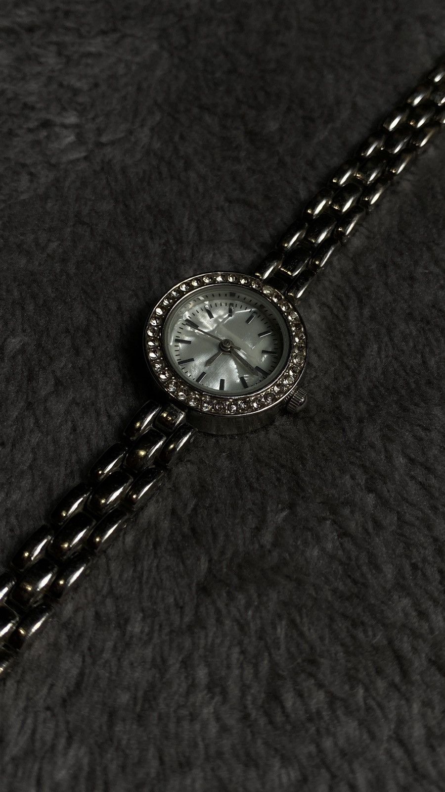 Vintage Futuristic Vintage Japan Silver Bracelet Watch - Work 100% Size ONE SIZE - 2 Thumbnail