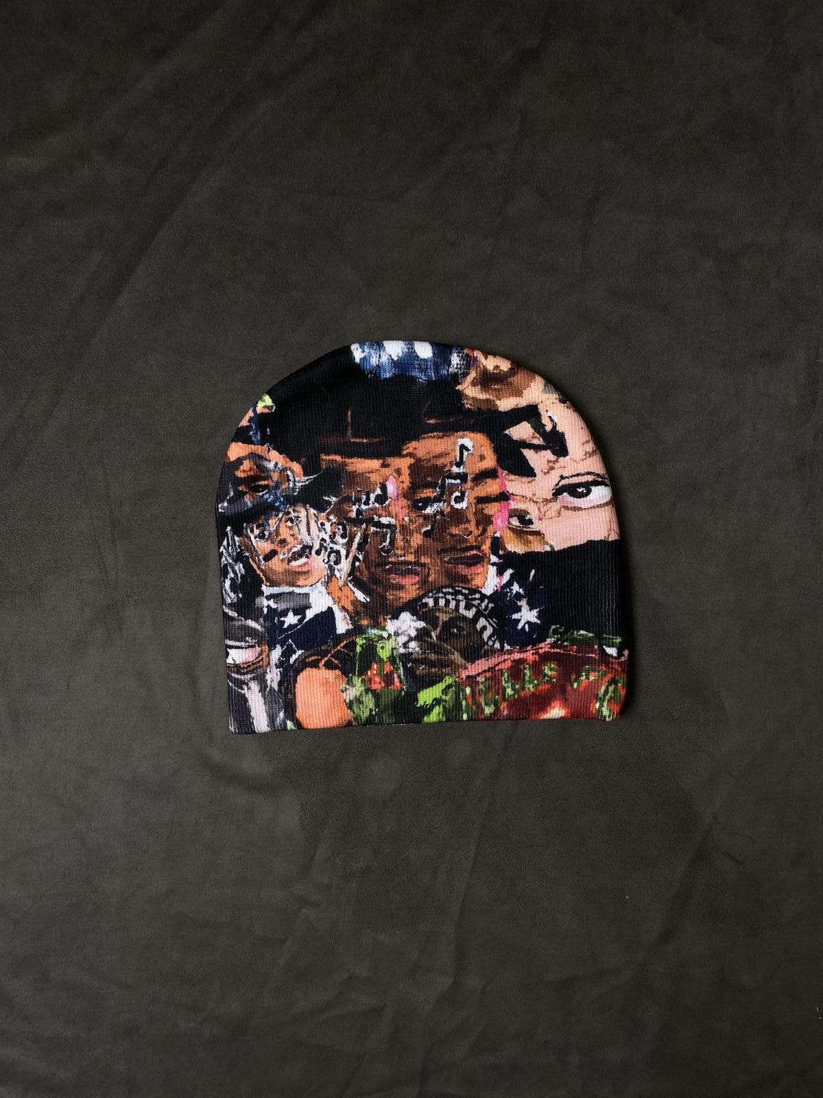 Japanese Brand Rare Pelumi.png Eyes Don’t Lie No Cuff Knit Beanie Hats OS Size ONE SIZE - 4 Thumbnail