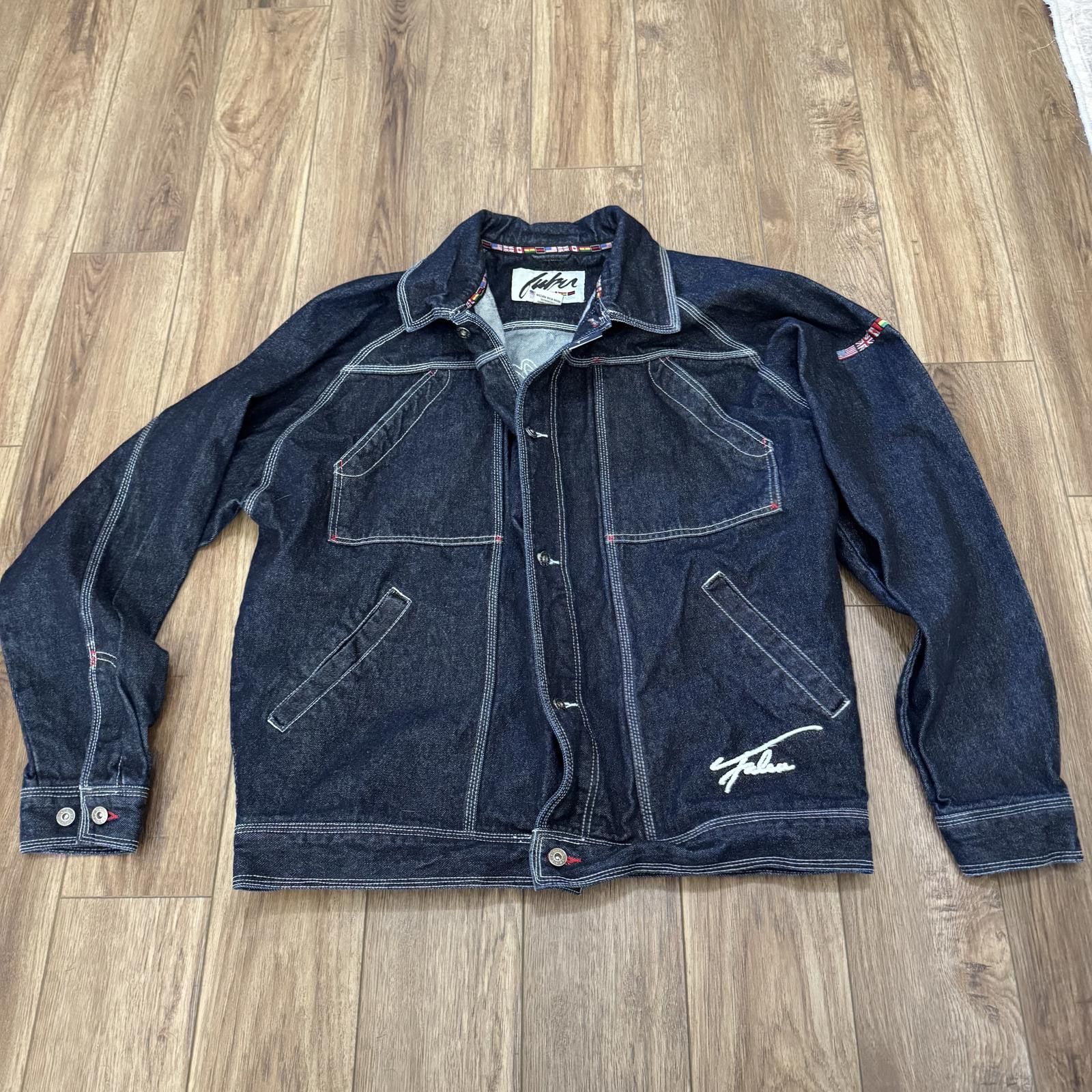 Fubu Vintage Fubu Denim Jacket International Hip Hop Rap Size US XXL / EU 58 / 5 - 1 Thumbnail