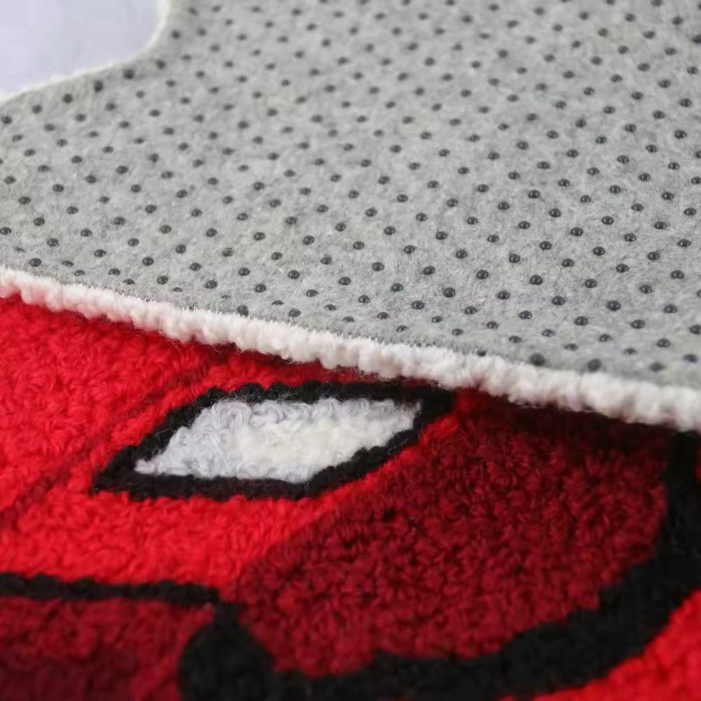 Handmade Red Sport Car Plush Rug Bedroom Home Carpet Size ONE SIZE - 5 Thumbnail