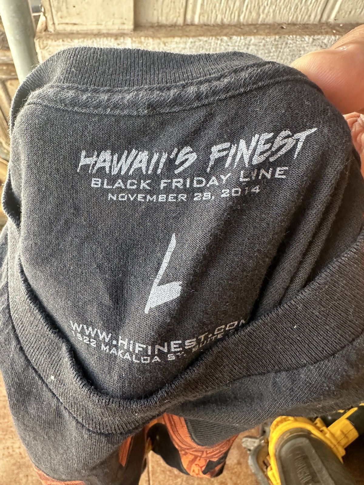 Other PreOwned Hawaii's Finest T-Shirt Men's L Black/Orange Size US L / EU 52-54 / 3 - 5 Thumbnail