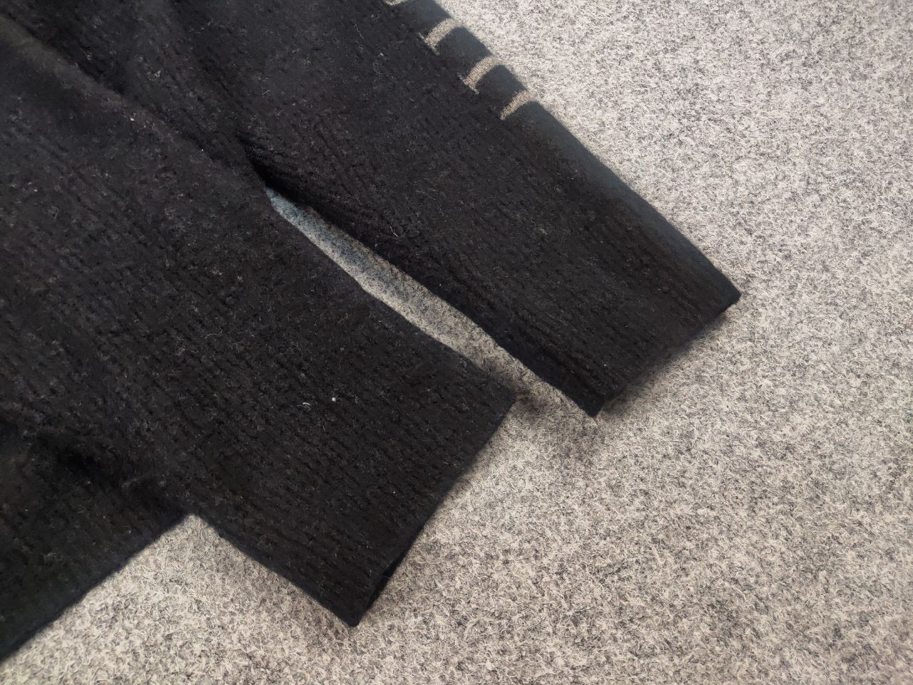 Allsaints Allsaints Design Black Oversized Fit Knit Sweater Vintage Size US M / EU 48-50 / 2 - 8 Thumbnail
