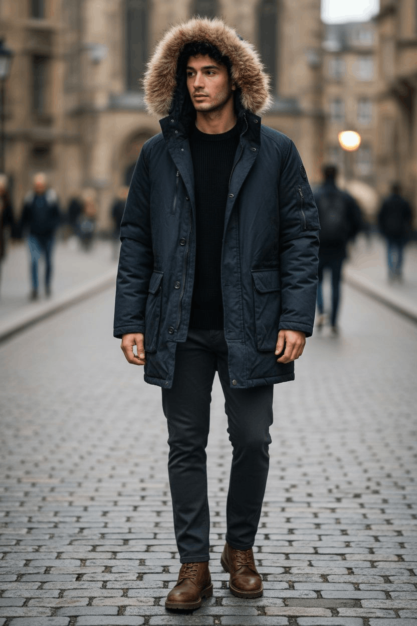 Japanese Brand ASK ENQUIRED FUR HOODIE JACKET FR005 Size US L / EU 52-54 / 3 - 19 Thumbnail