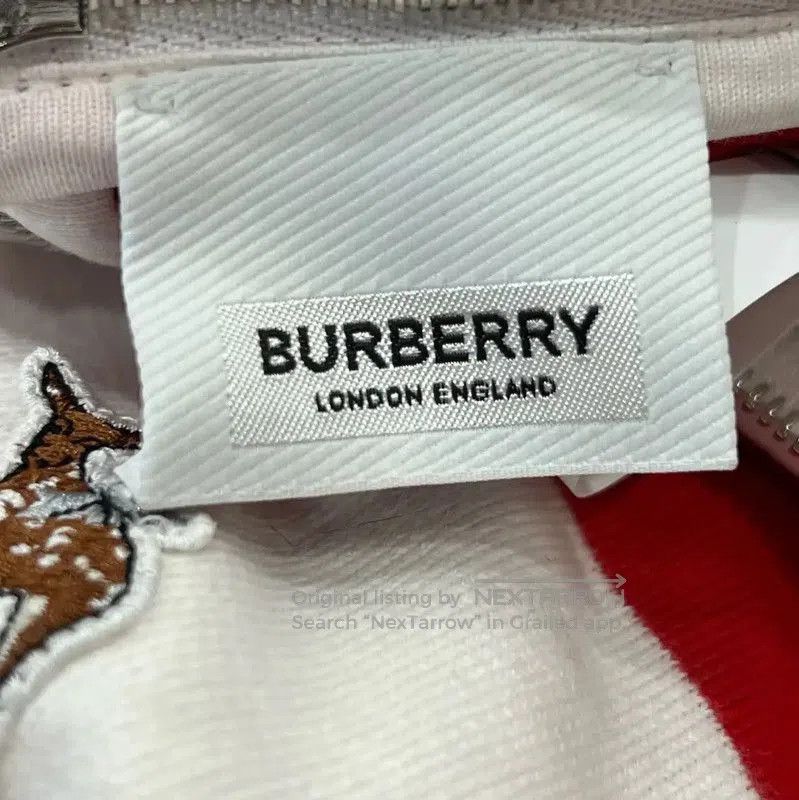 Burberry Burberry Striped Red and White Long Sleeve Hoodie. Size XL / US 12-14 / IT 48-50 - 5 Thumbnail