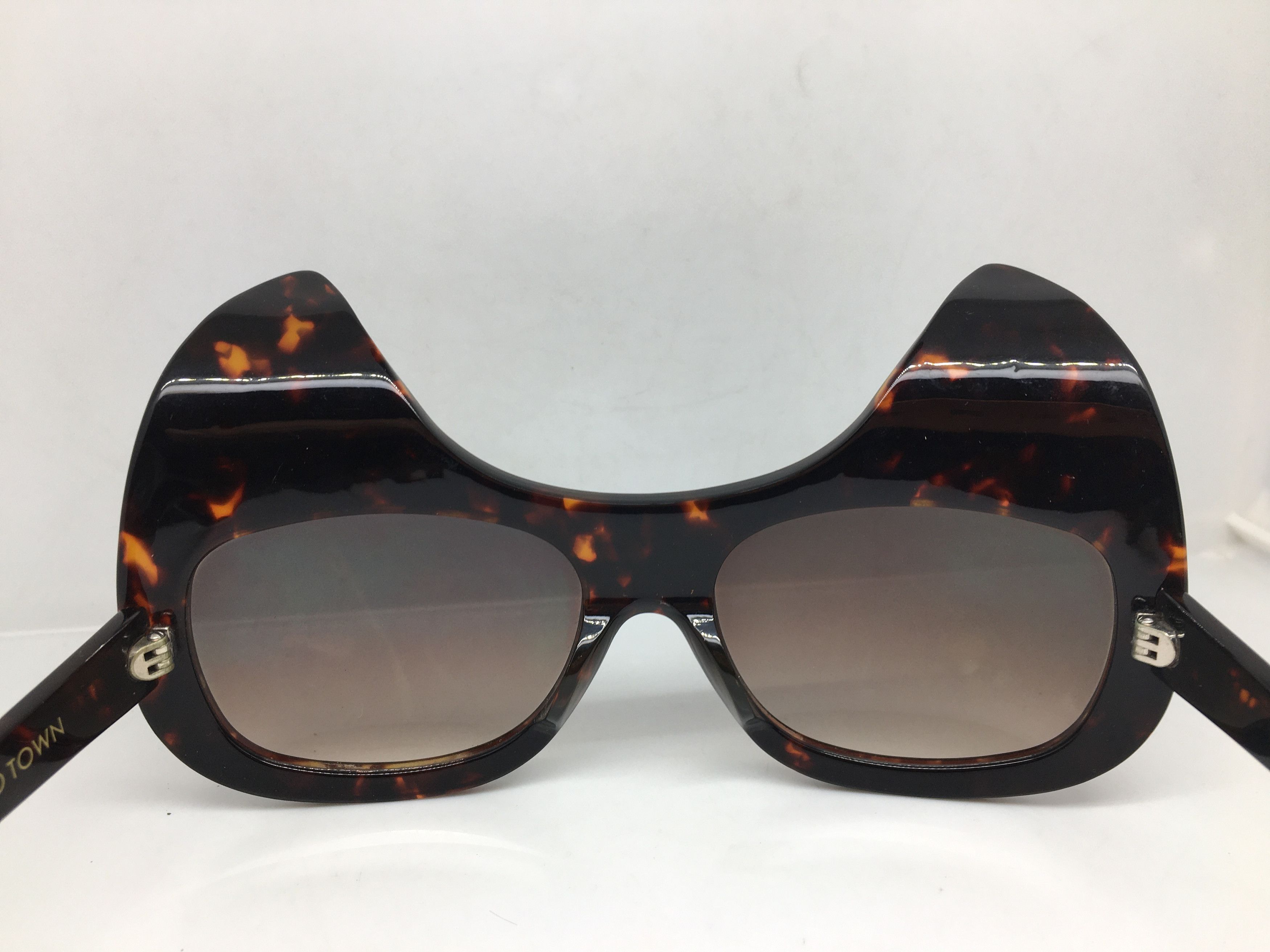Other Ana-Karin Karlsson Handmade Tortoise Oversize Sunglasses Size ONE SIZE - 4 Thumbnail