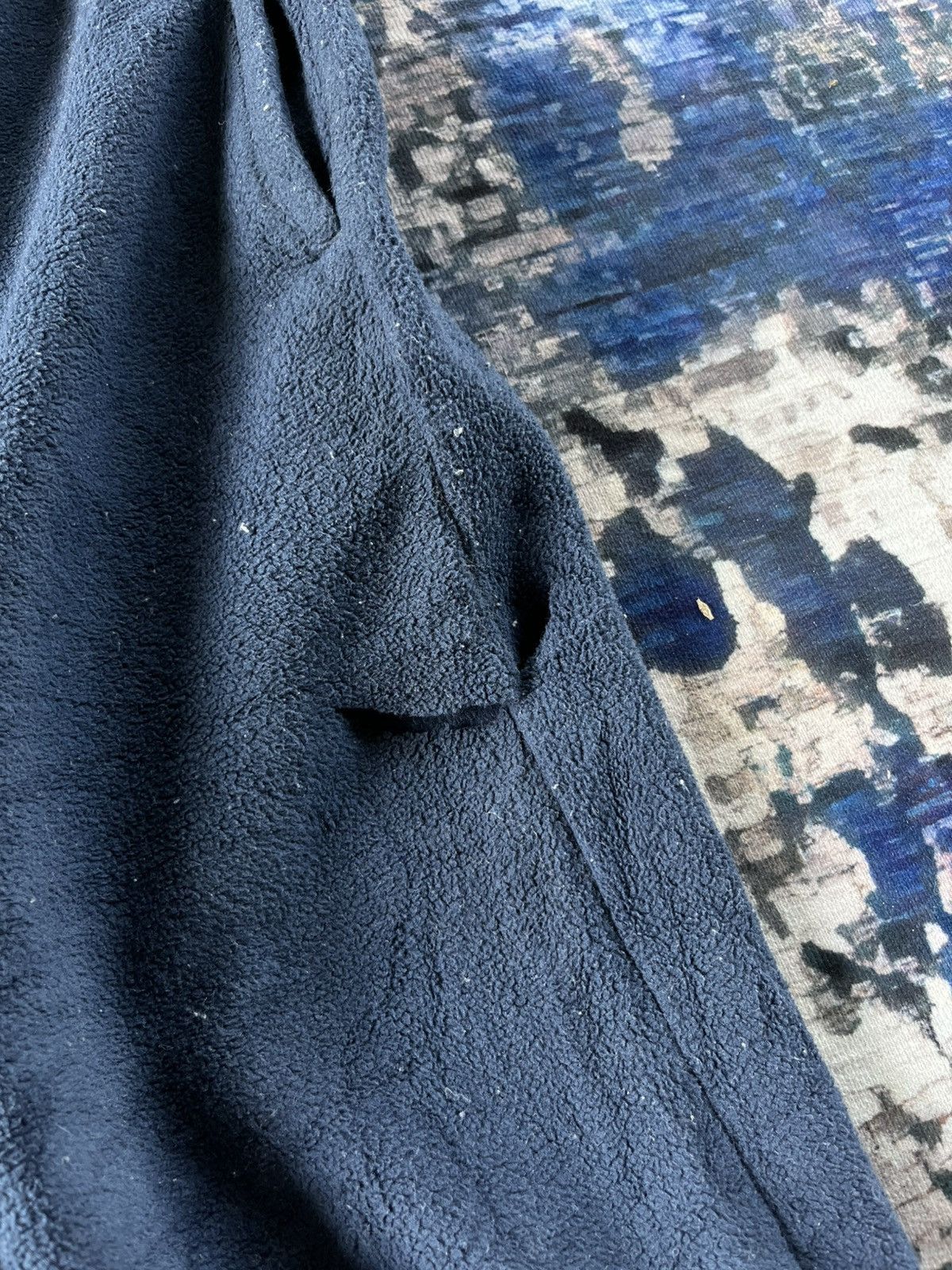 Patagonia × Vintage Vintage Patagonia Distressed fleece sweatpants Size US 32 / EU 48 - 9 Thumbnail