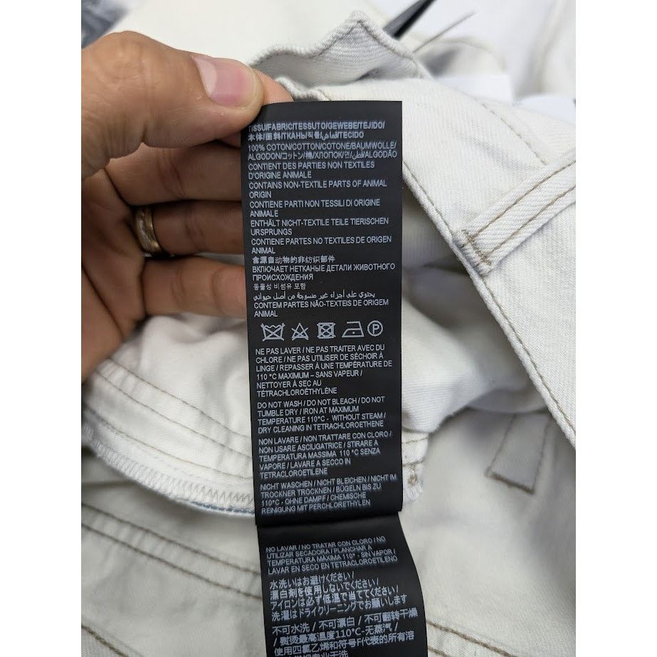 Saint Laurent Paris o1rshd1 Slim Fit Jeans in White Size US 28 / EU 44 - 15 Thumbnail