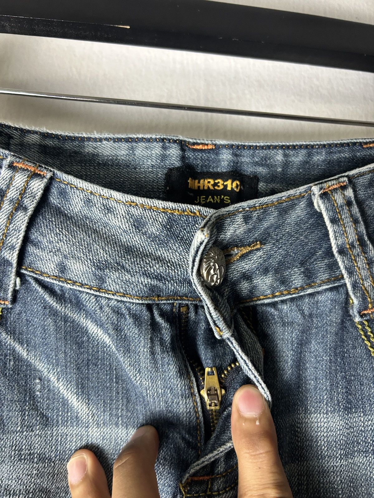 Yasuyuki Ishii MHR310 Tattoo Embroidery Flared Jeans Japanese denim lgb Size US 33 - 10 Thumbnail