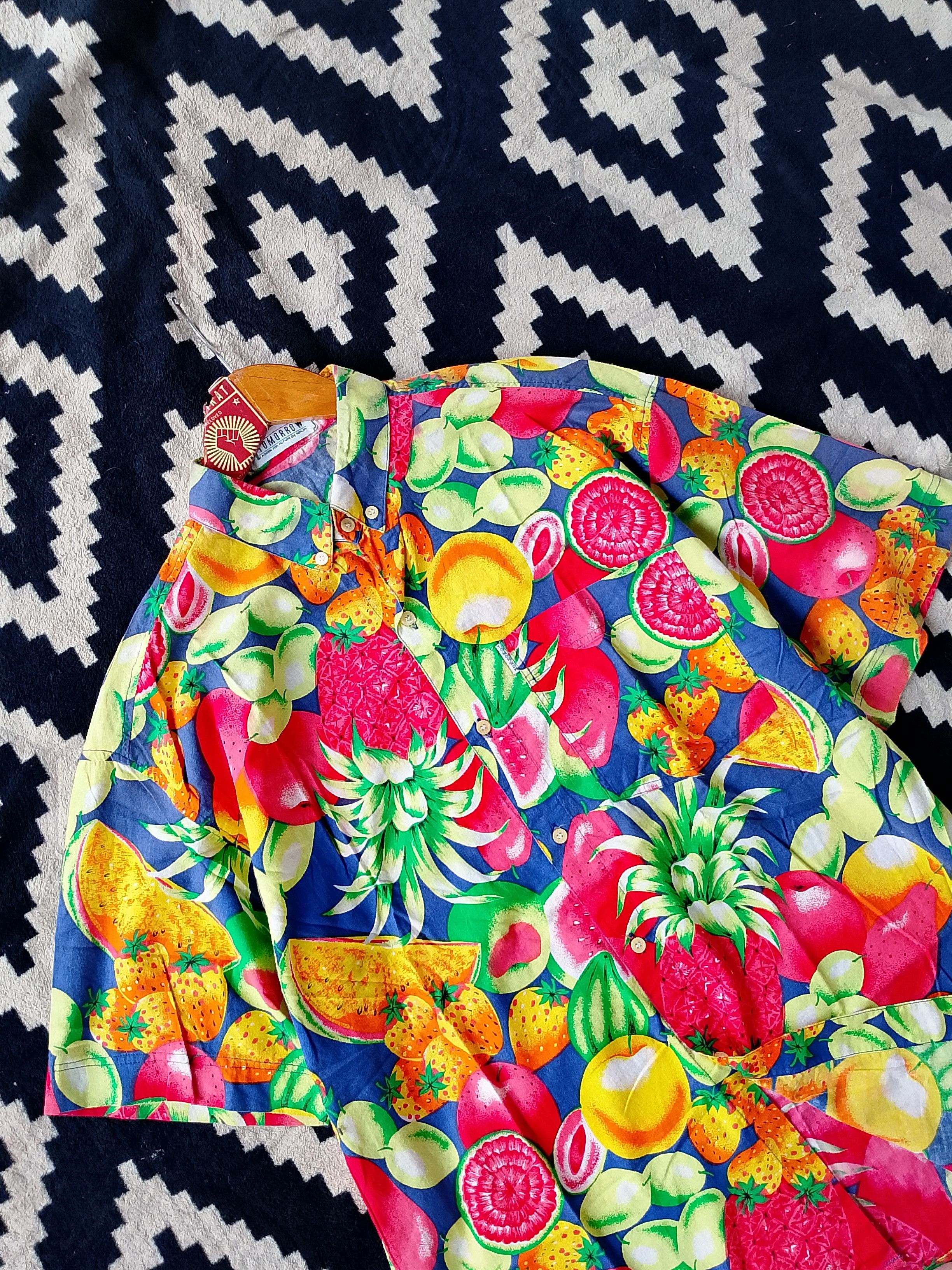 Vintage Vintage Hawaiian Tomorrow by Ninja Fashion for Future Size US L / EU 52-54 / 3 - 3 Thumbnail