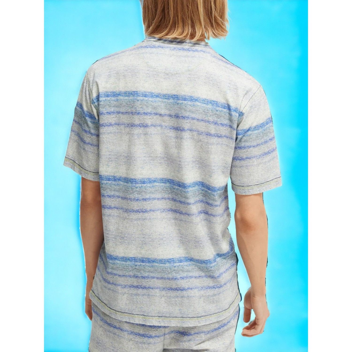 Scotch & Soda Scotch & Soda mens blue cotton short sleeve crew top NEW XL Size US XL / EU 56 / 4 - 5 Thumbnail