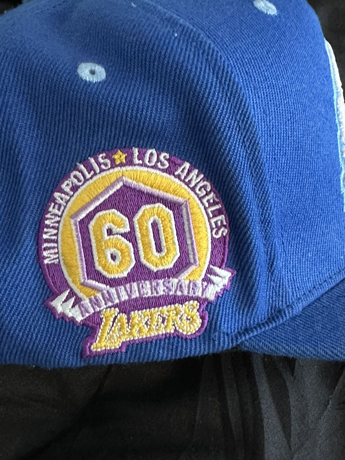 Mitchell & Ness × NBA Blue L.A Lakers Hat x limited edition Size ONE SIZE - 3 Thumbnail