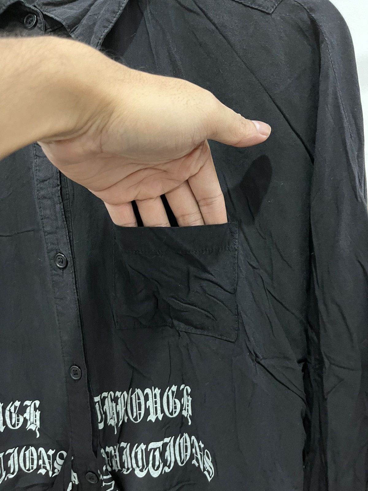 Japanese Brand Biable love vampire shirt Size L / US 10 / IT 46 - 4 Thumbnail