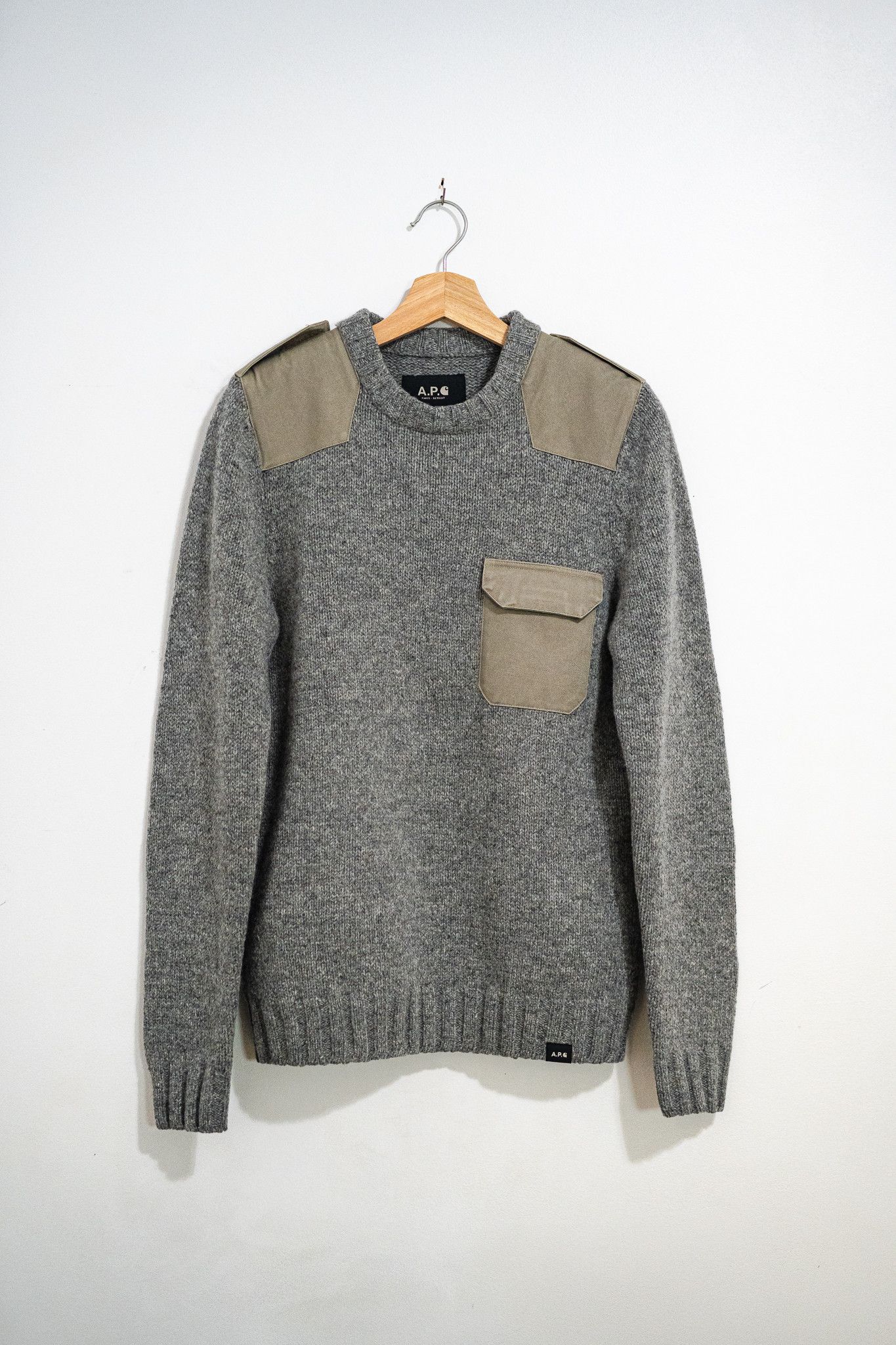 A.P.C. A.P.C X Carhartt Commando Sweater Size US M / EU 48-50 / 2 - 1 Thumbnail
