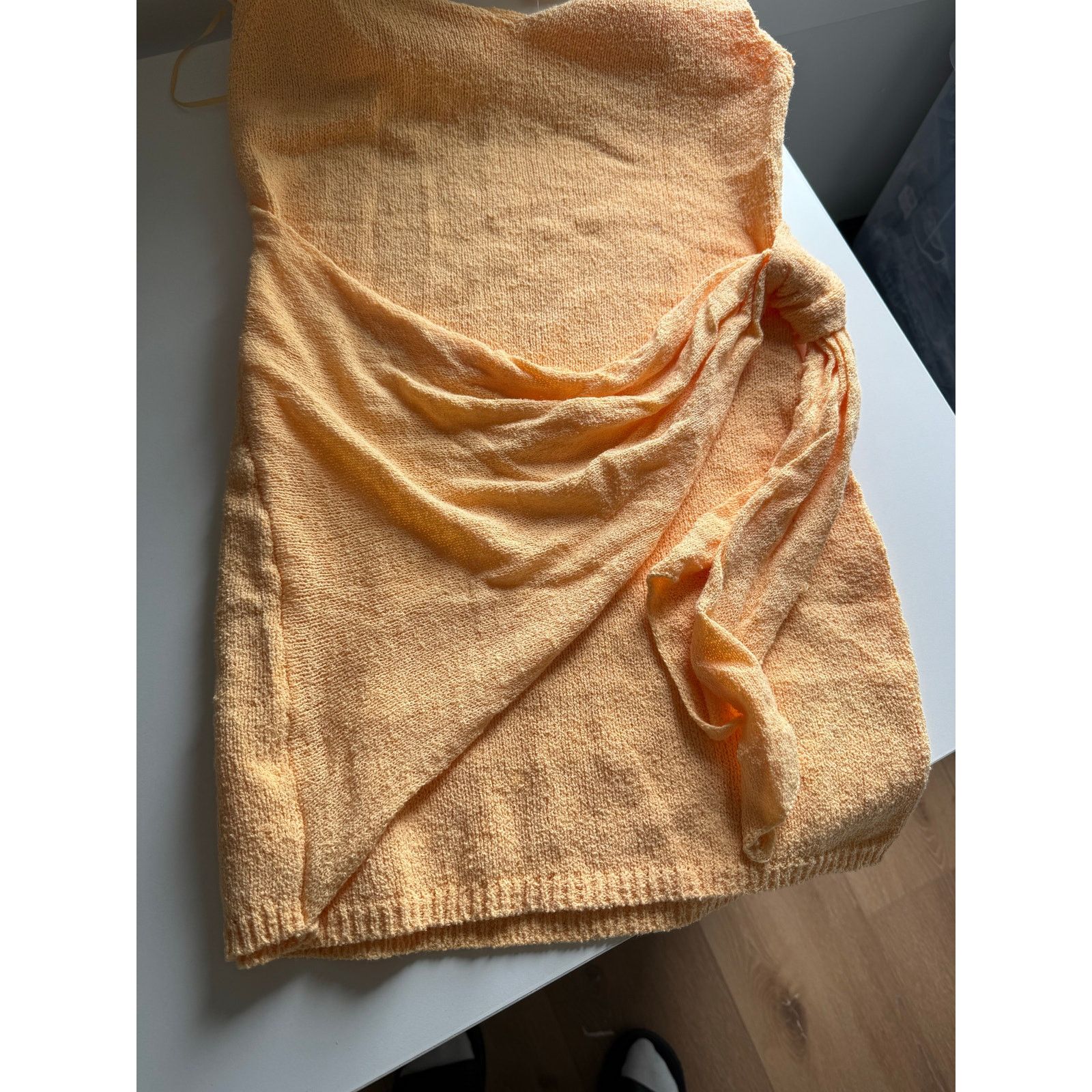 Free People $68 New Free People Poppy Sweater Mini Dress - Peach - XS Size XS / US 0-2 / IT 36-38 - 5 Thumbnail