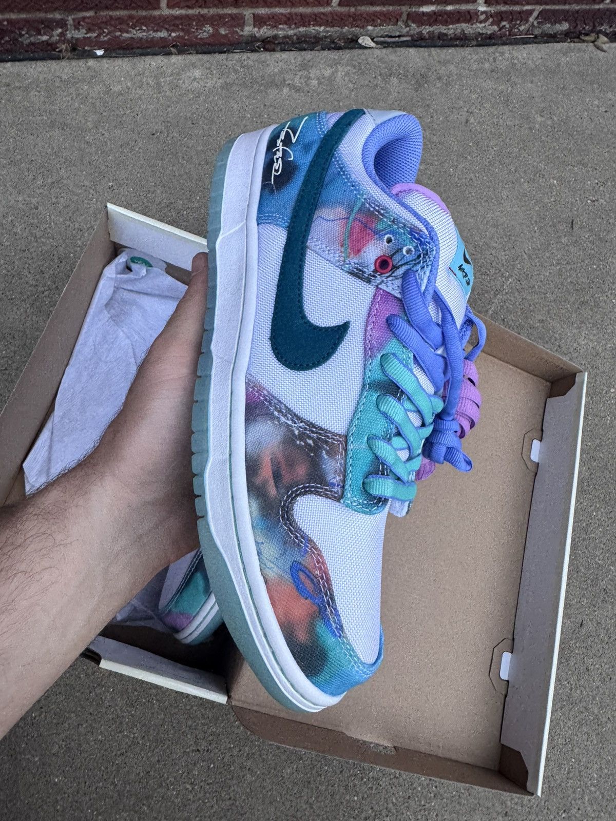 Nike Dunk low “ futura “ Size US 10 / EU 43 - 10 Thumbnail