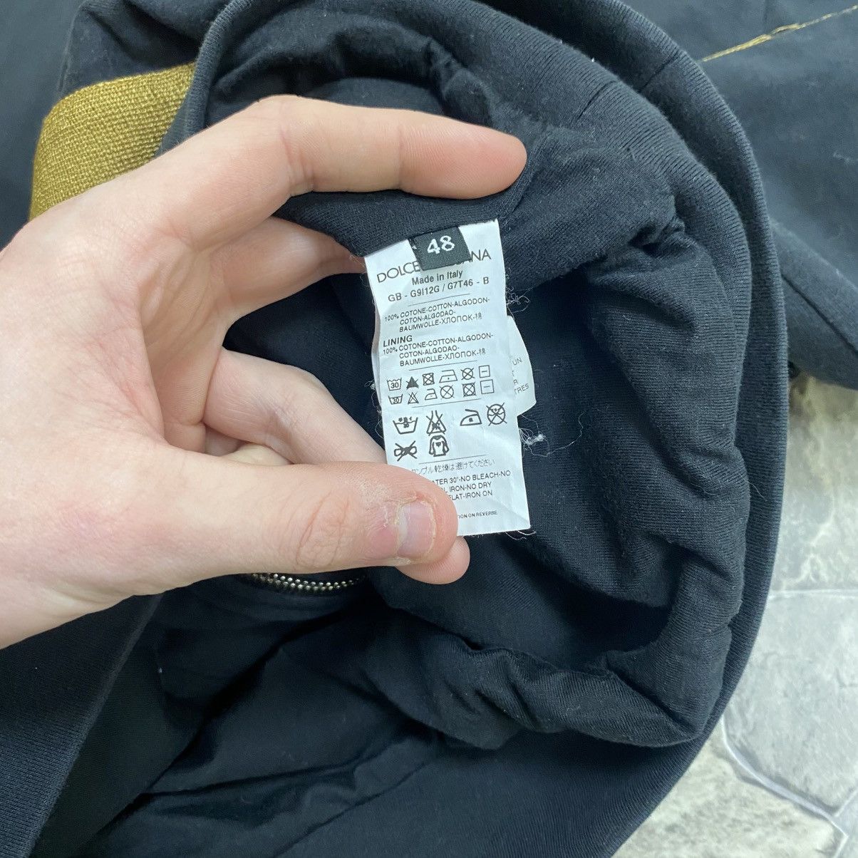 Dolce & Gabbana Y2K Vintage Dolce&Gabbana Zip Up Jacket Streetwear Opium M Size US M / EU 48-50 / 2 - 6 Thumbnail