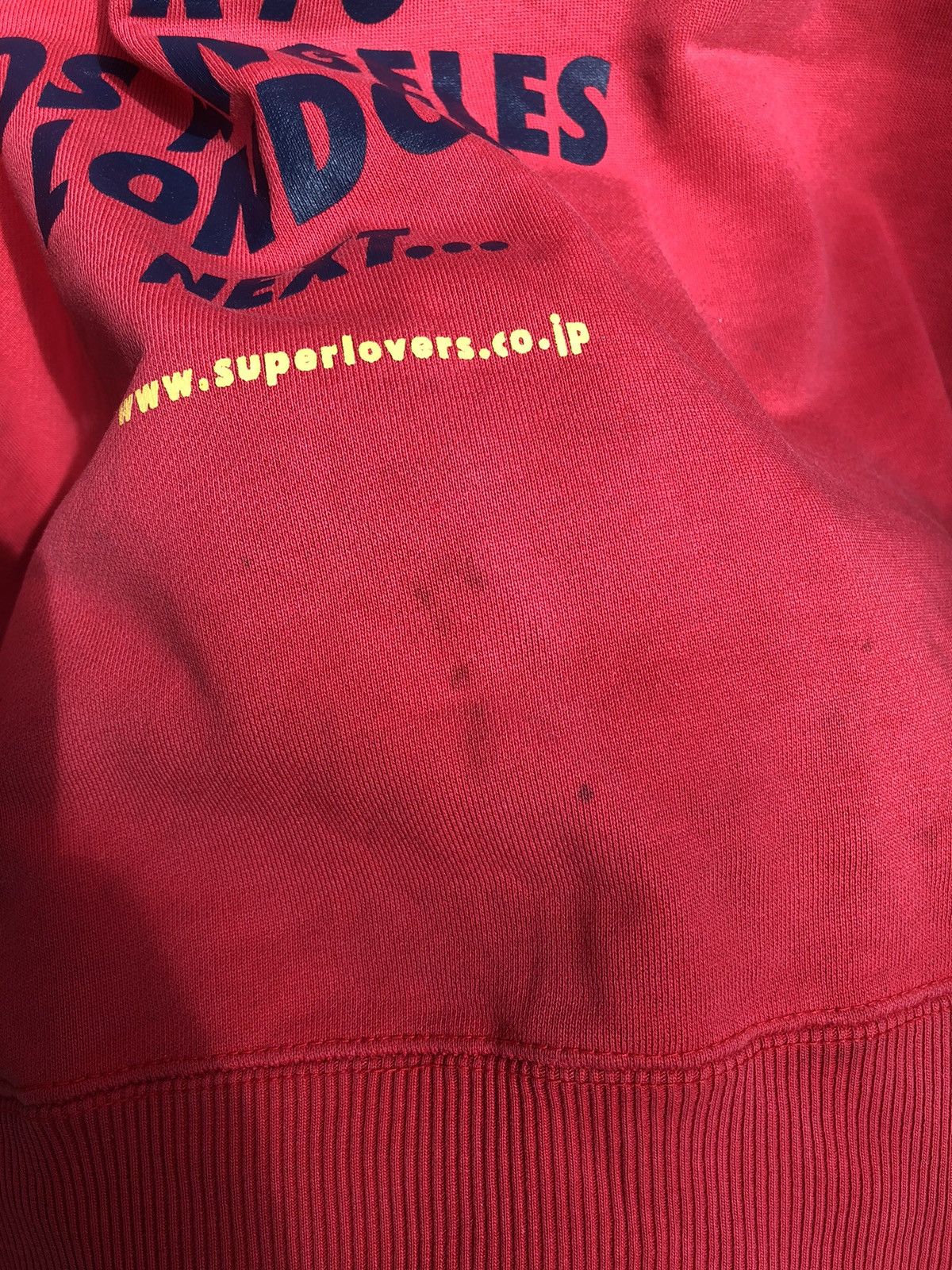 Hysteric Glamour 🔥Vintage🔥90s Distressed Super Lover World Tour Hoodies Size US M / EU 48-50 / 2 - 10 Thumbnail