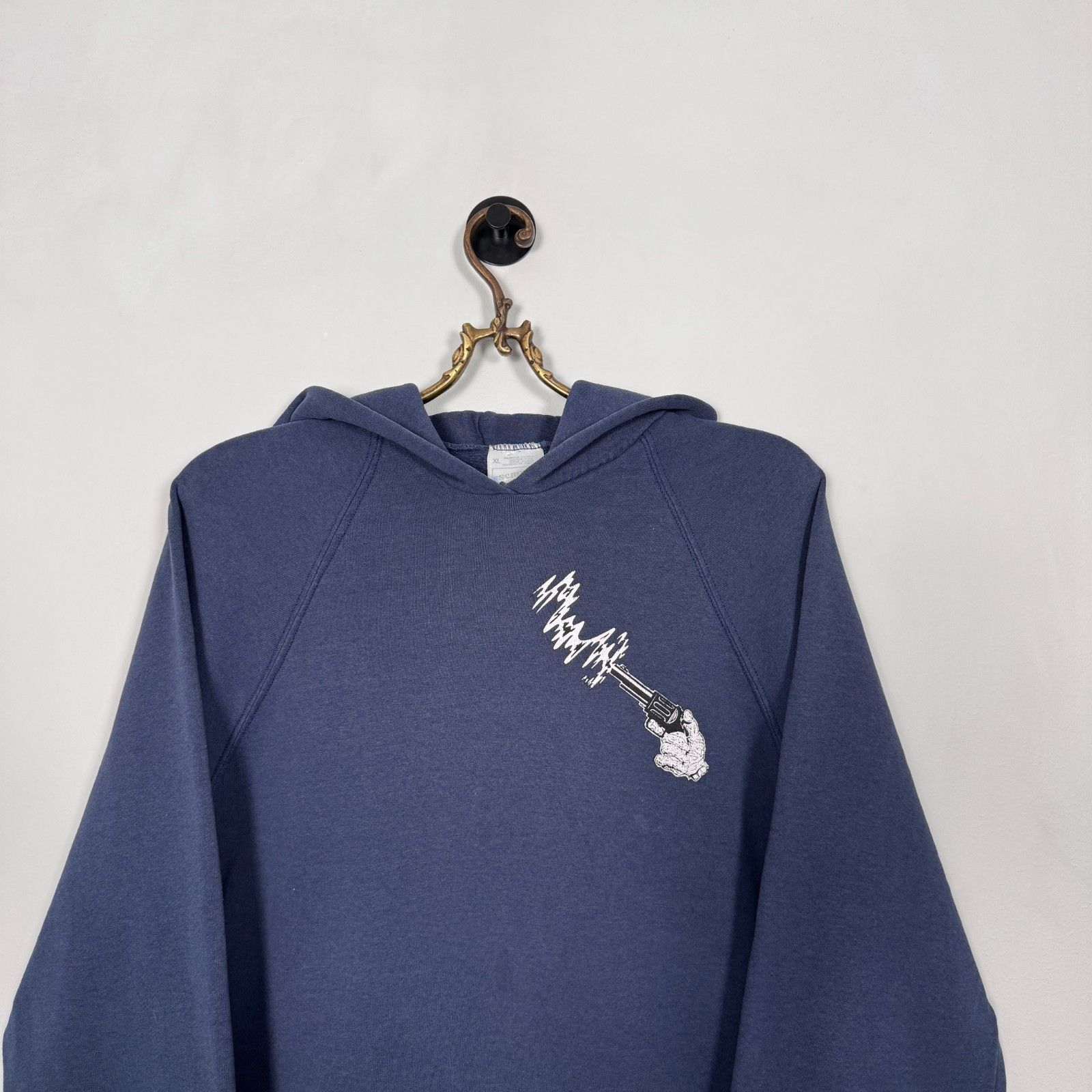 Band Tees Vintage Screen Stars Hoodie Metal Band Mens XLarge Y2K Size US XL / EU 56 / 4 - 3 Thumbnail