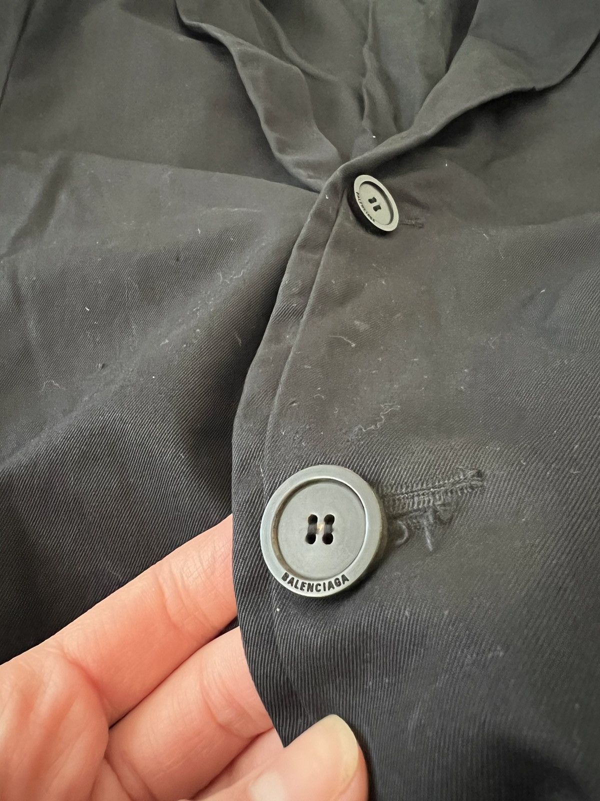 Balenciaga Balenciaga Afterworld Black Oversized Tailored Blazer Size US M / EU 48-50 / 2 - 5 Thumbnail