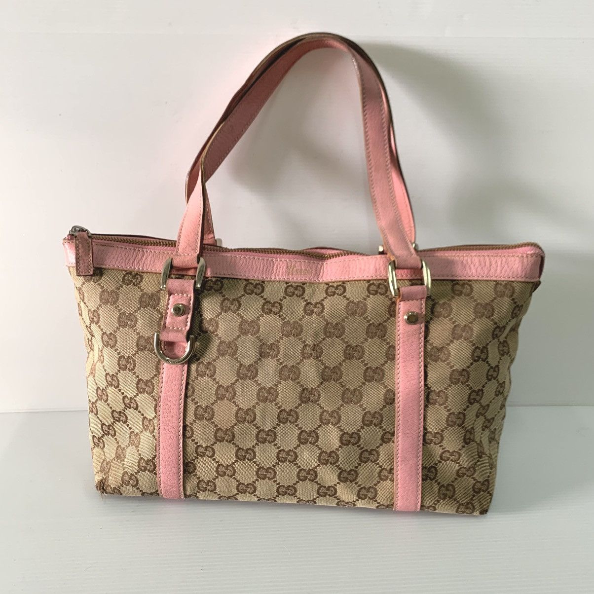 Gucci Gucci Monogram Shoulder Tote Bag Pre-Owned Size ONE SIZE - 1 Thumbnail