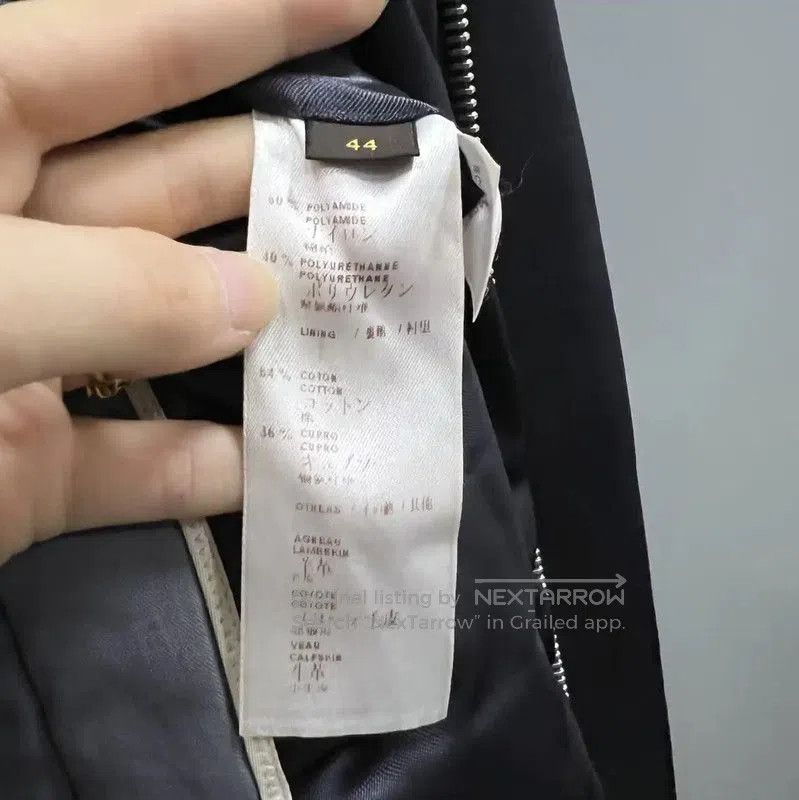 Louis Vuitton Louis Vuitton Black Cotton Men's Jacket . Size US M / EU 48-50 / 2 - 3 Thumbnail