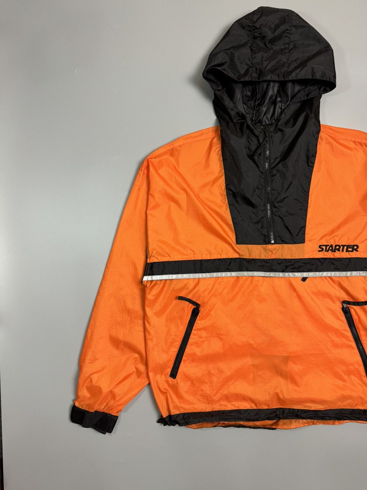 Starter Starter Nylon Anorak Vintage 90s Size US M / EU 48-50 / 2 - 2 Thumbnail